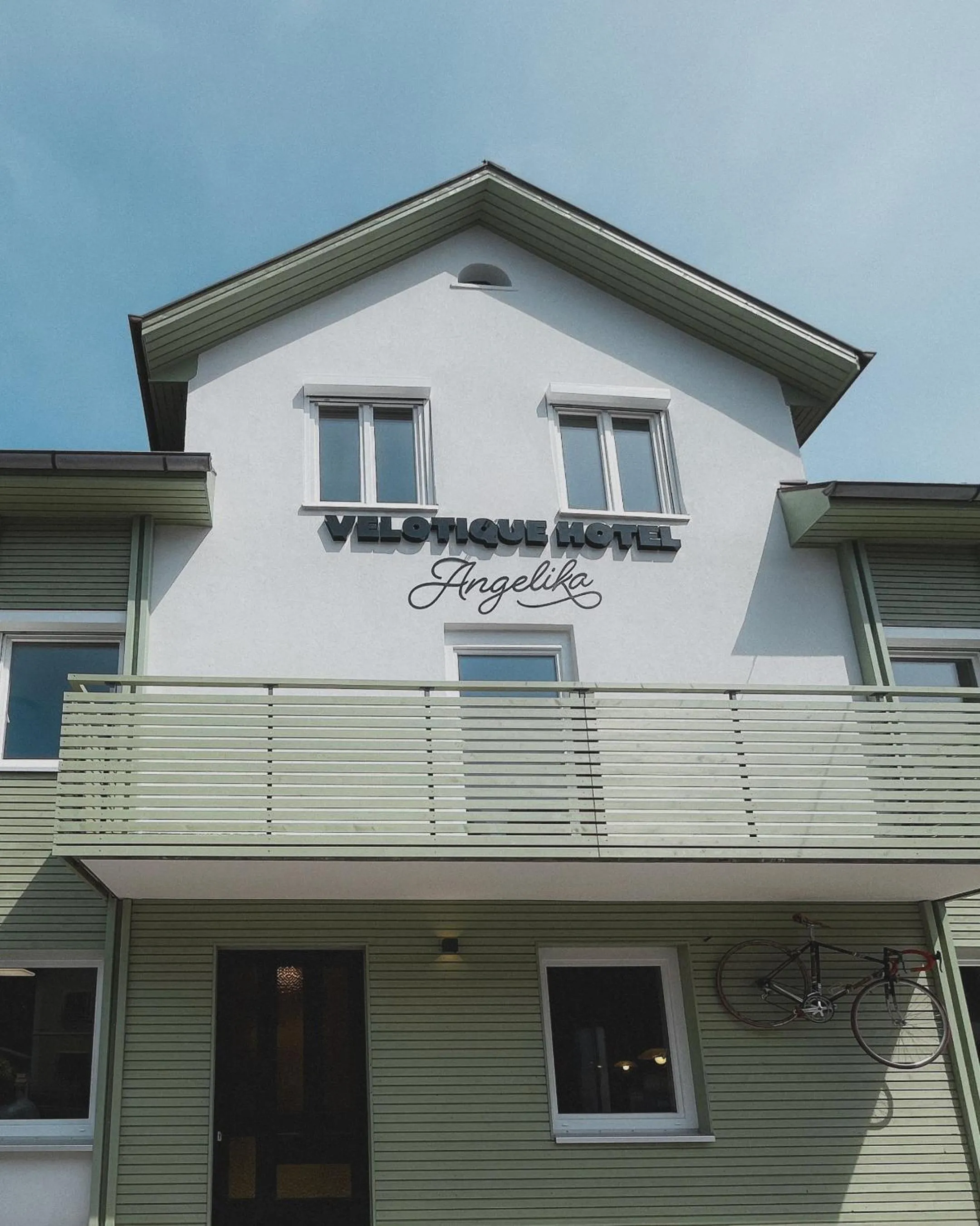 Property building in Velotique Hotel Angelika - Self-Check-in