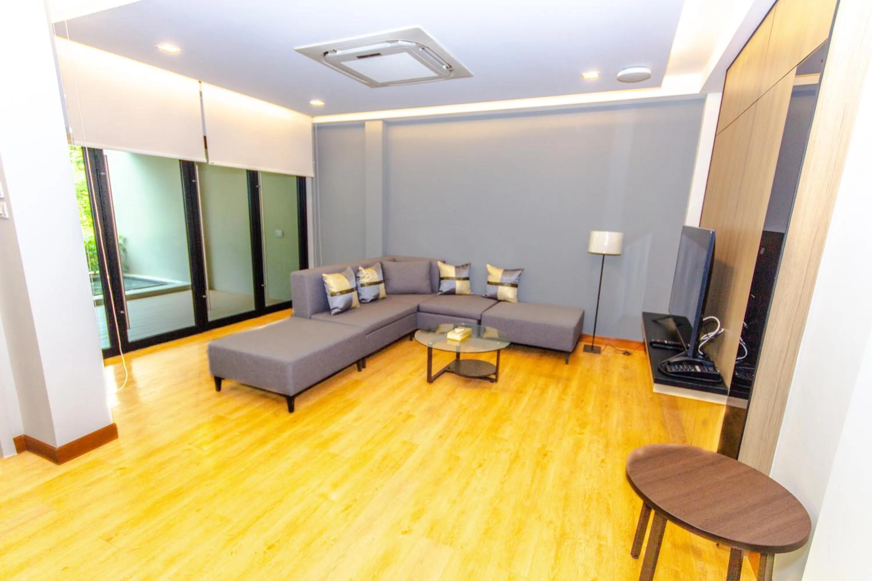 Living room in The Grand Chaiyapruek Nimman Chiangmai