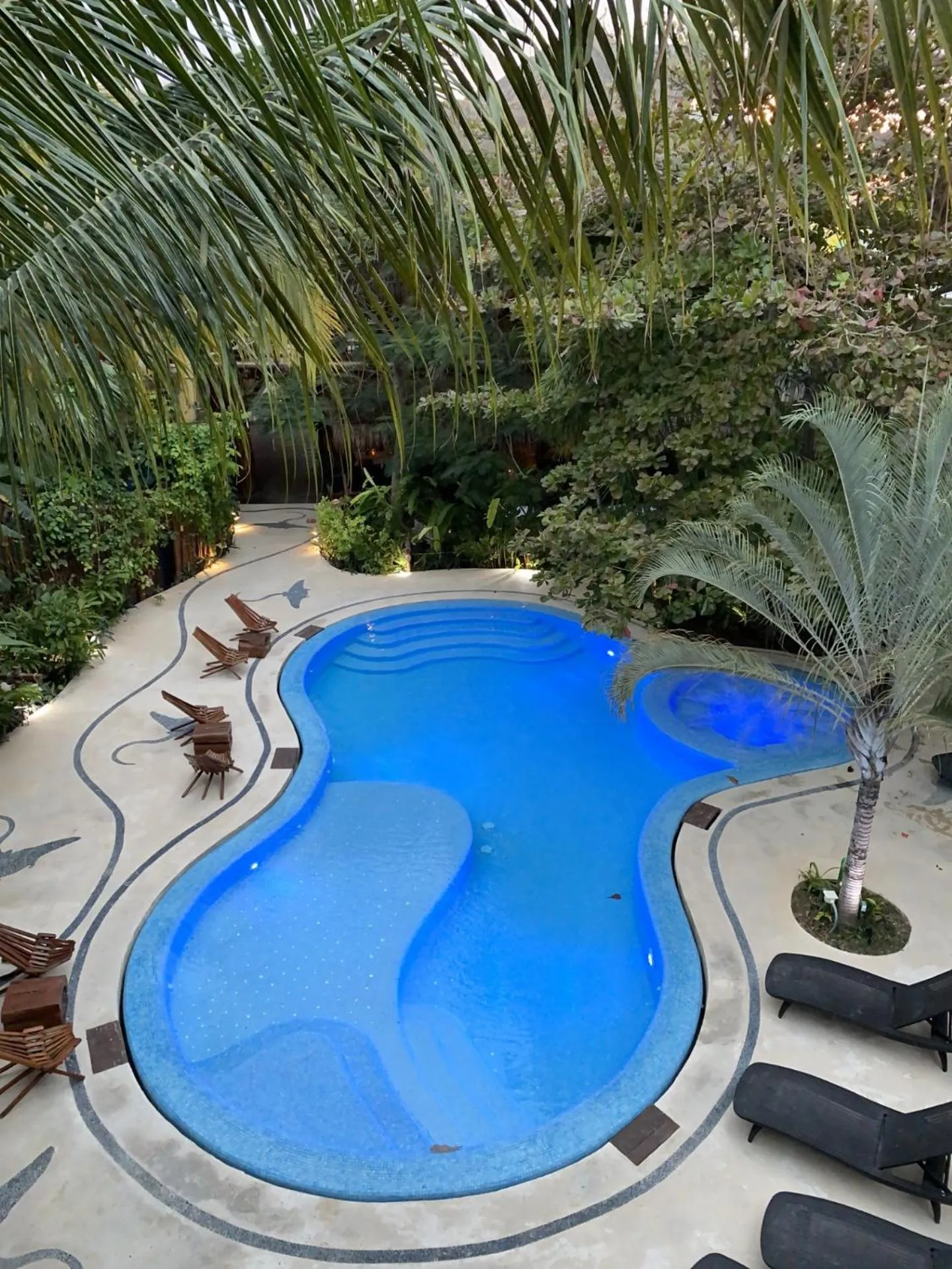 Swimming pool in Exe El Pueblito