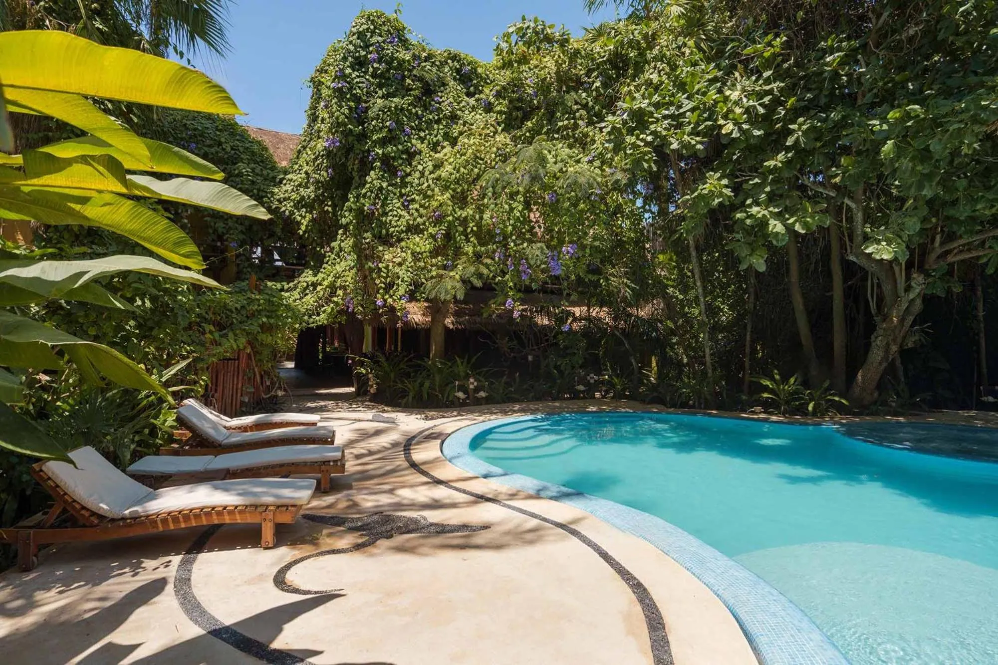 Swimming pool in Exe El Pueblito