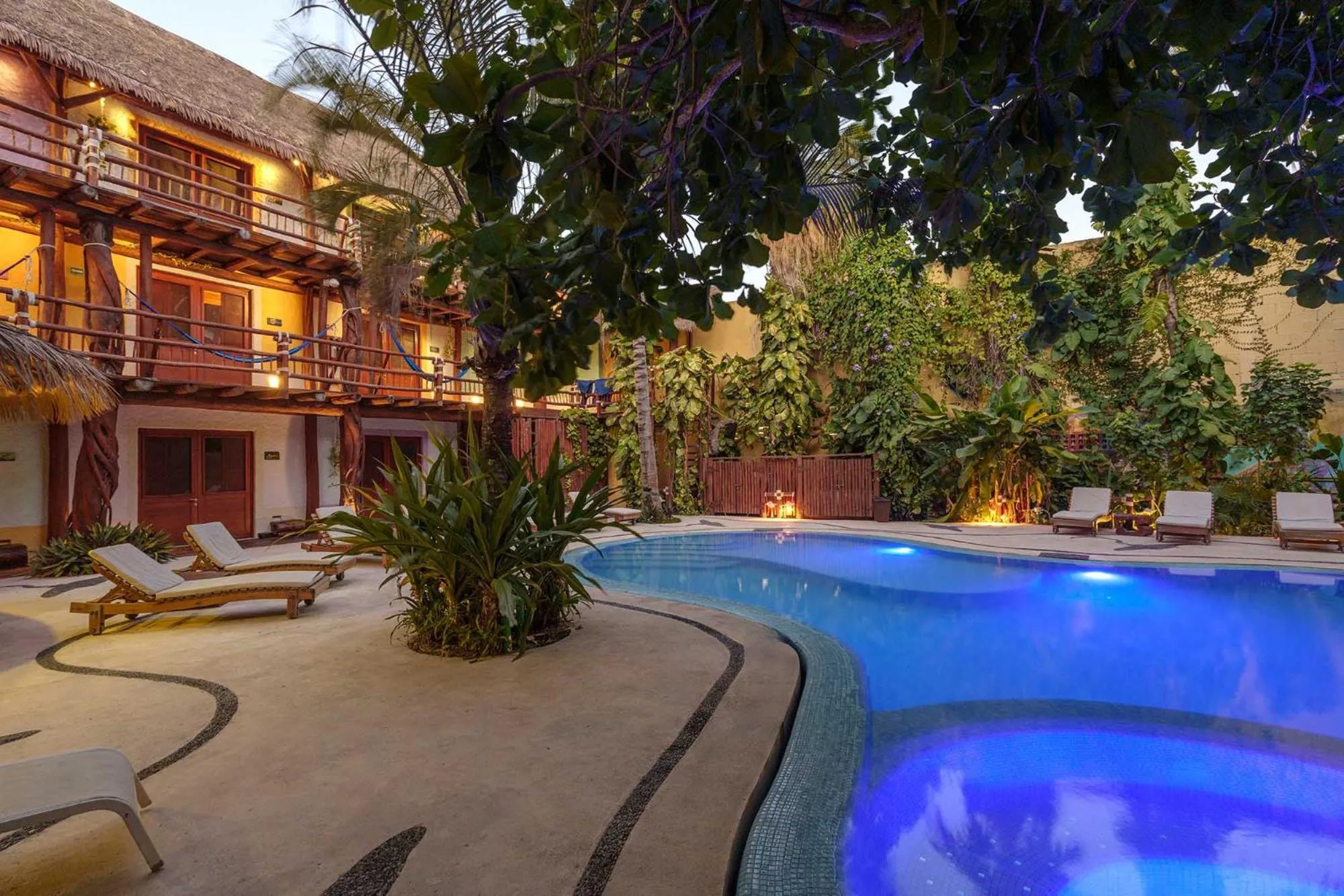 Swimming pool in Exe El Pueblito