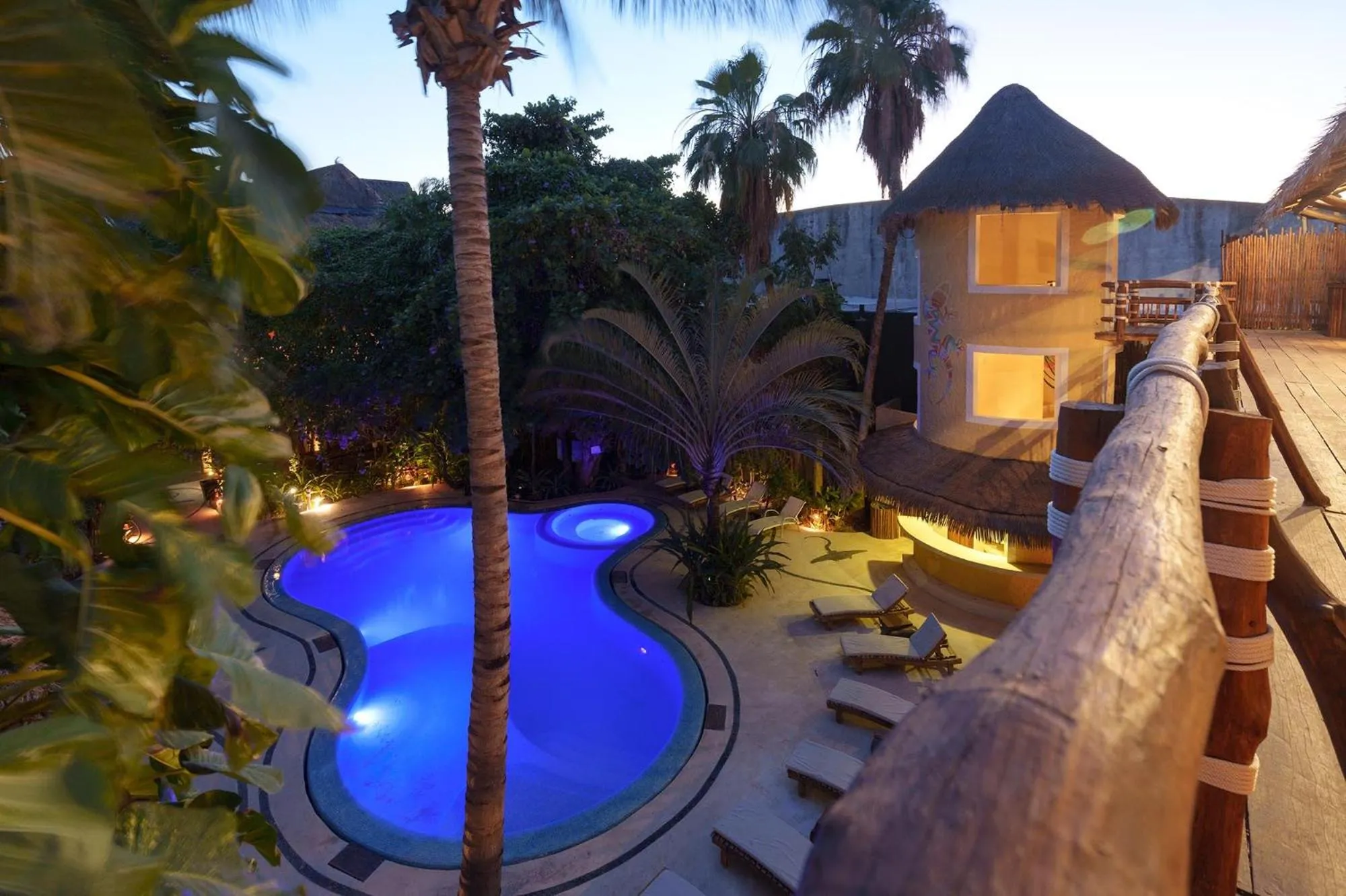 Swimming pool in Exe El Pueblito