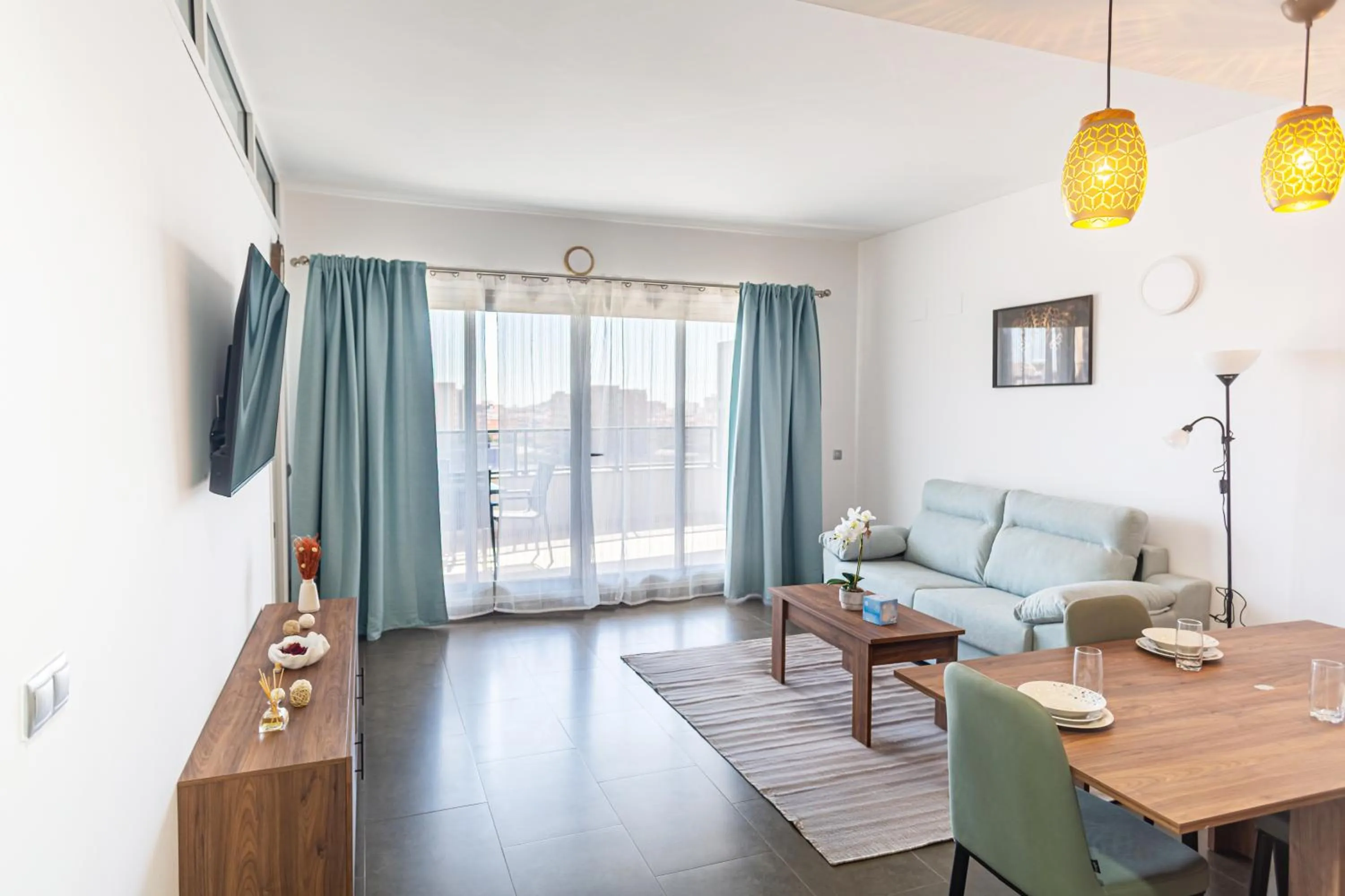 Living room in Maya Bay Suites