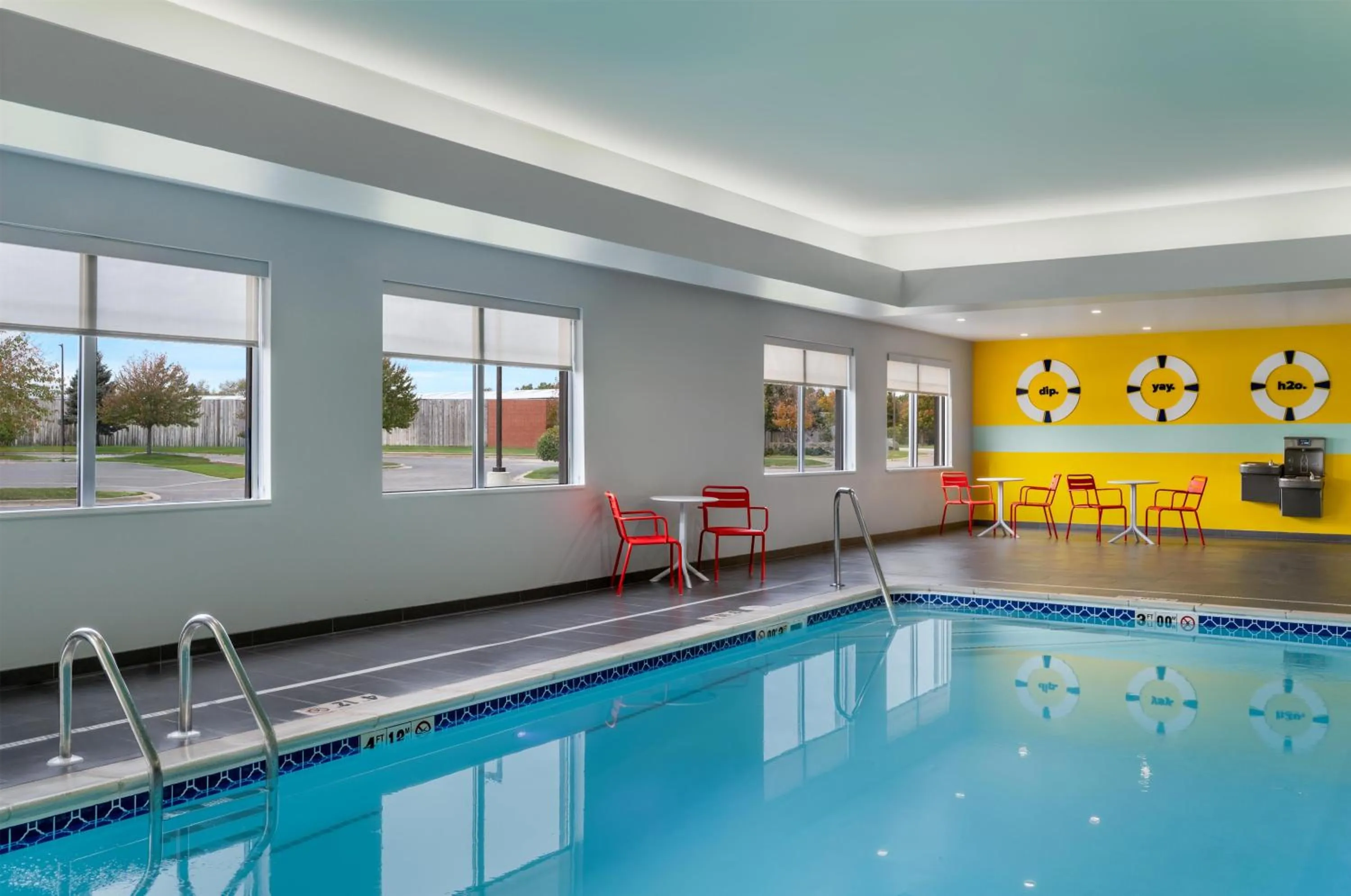 Pool view in Tru By Hilton Battle Creek