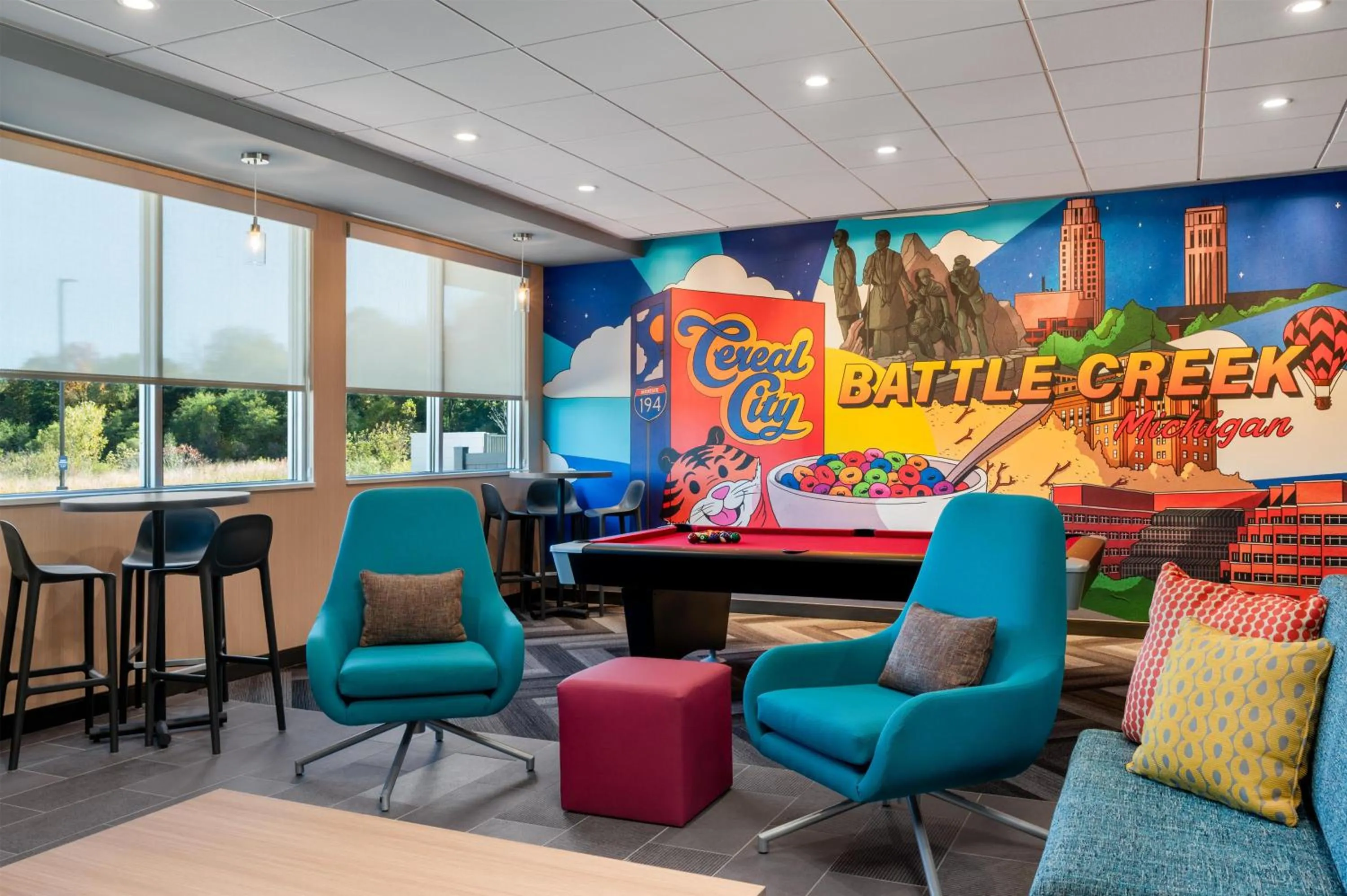 Lobby or reception in Tru By Hilton Battle Creek