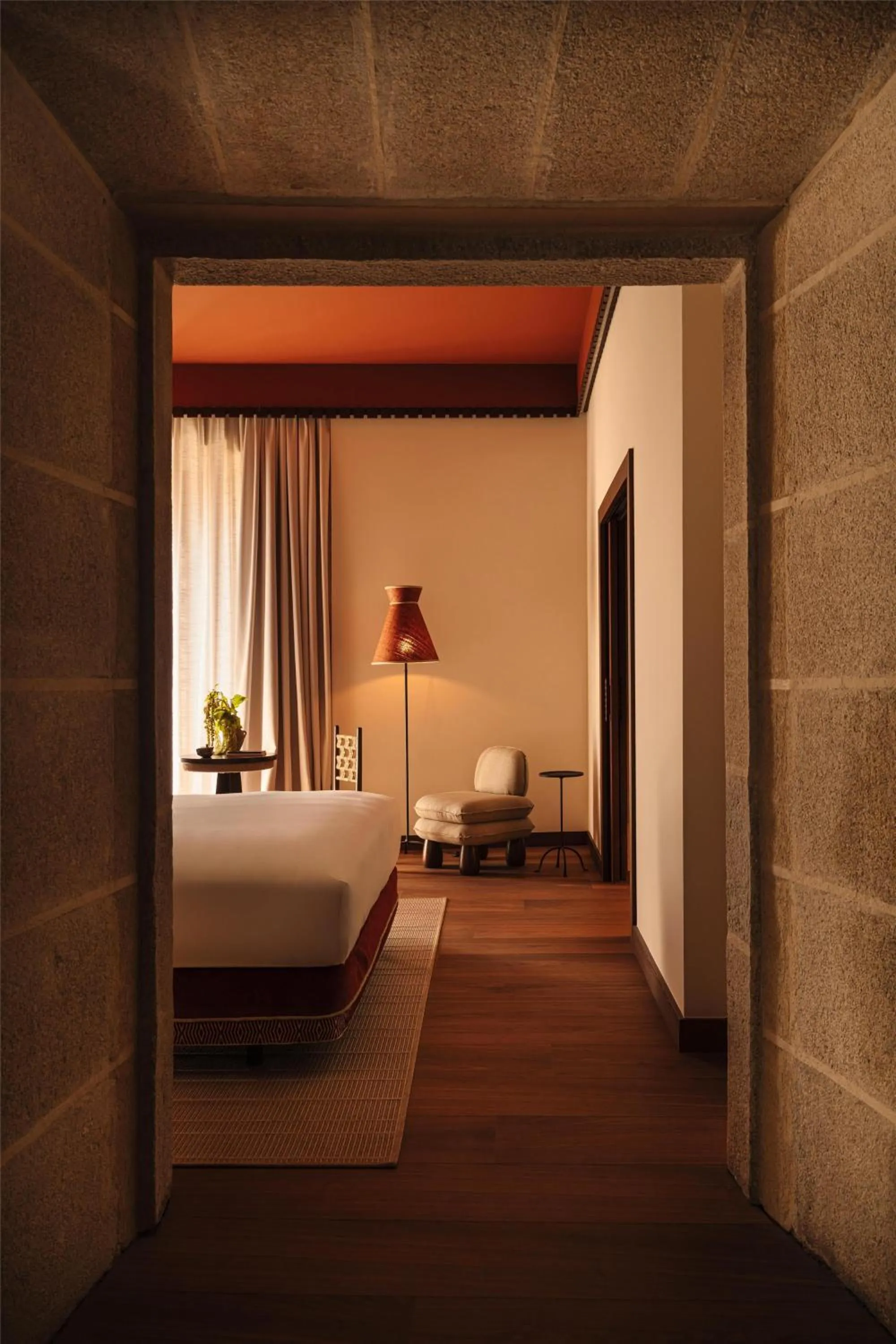 Bed in Palacio De Godoy Caceres, Curio Collection By Hilton