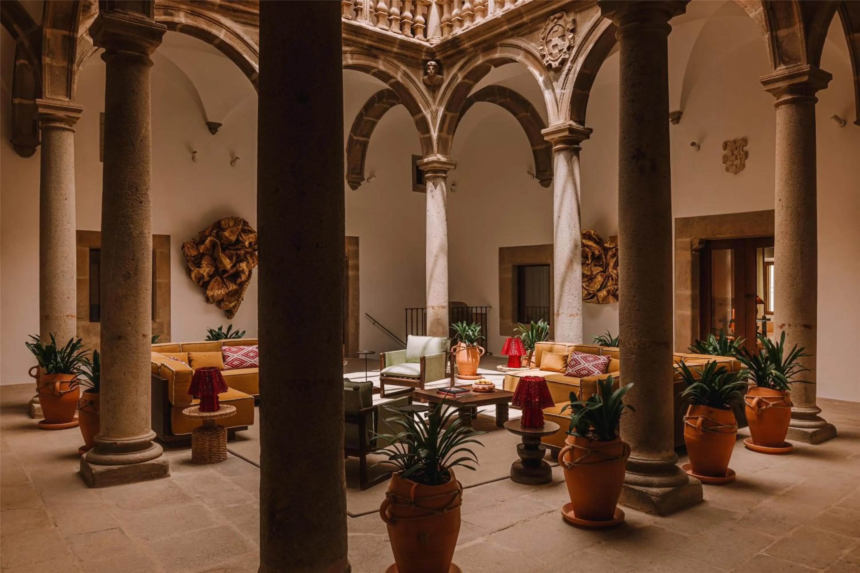 Patio in Palacio De Godoy Caceres, Curio Collection By Hilton