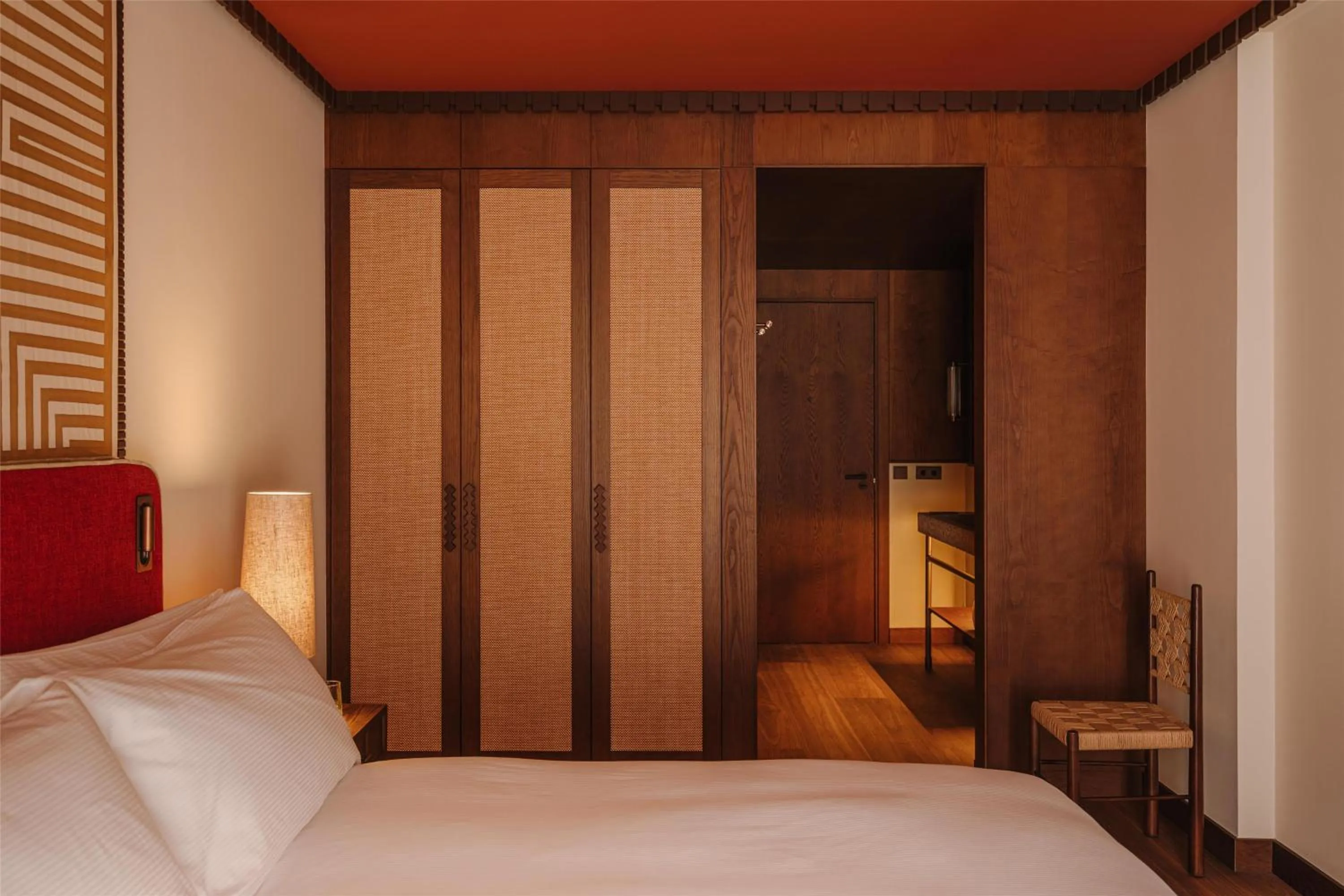 Bed in Palacio De Godoy Caceres, Curio Collection By Hilton