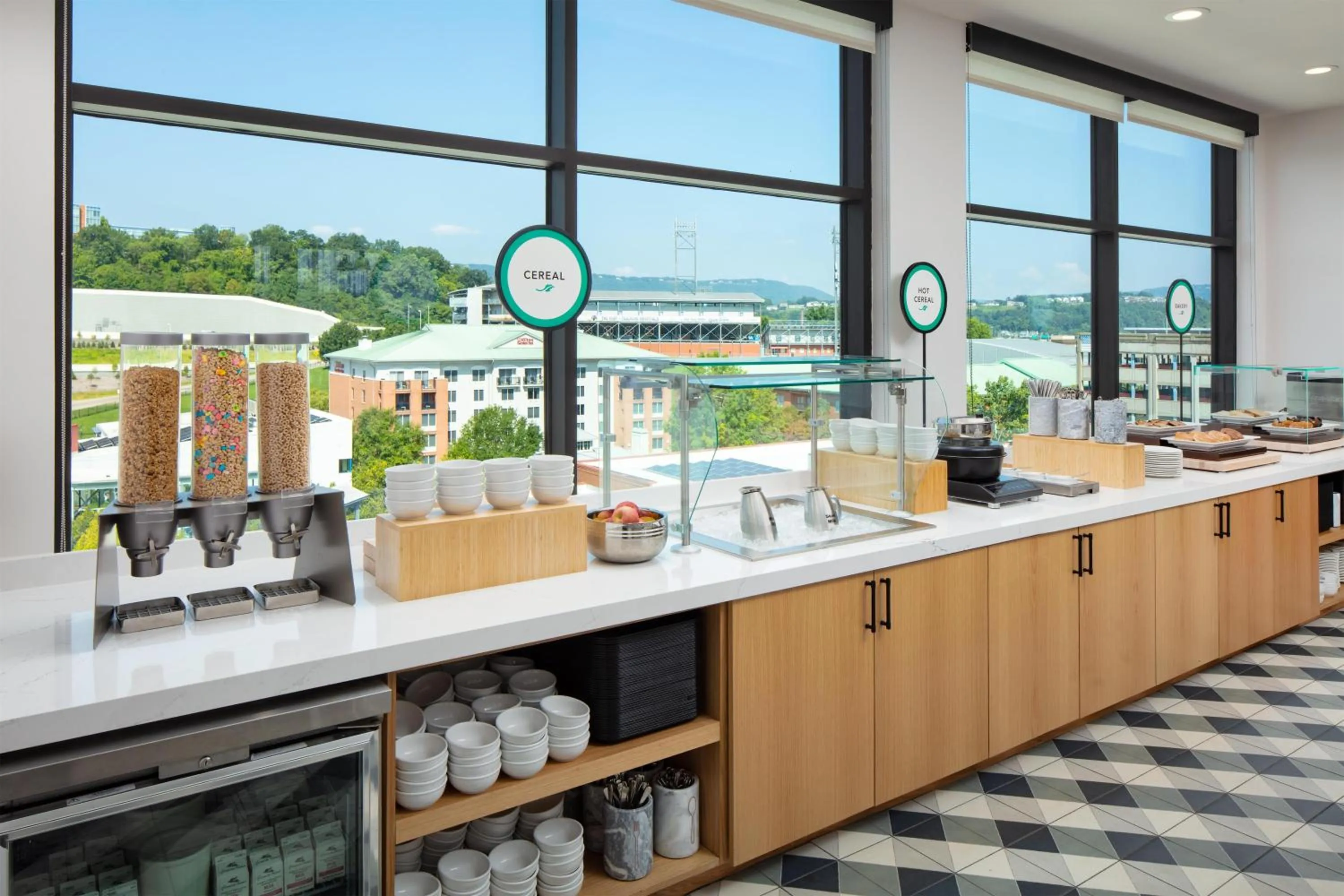 Breakfast in Embassy Suites By Hilton Chattanooga Downtown