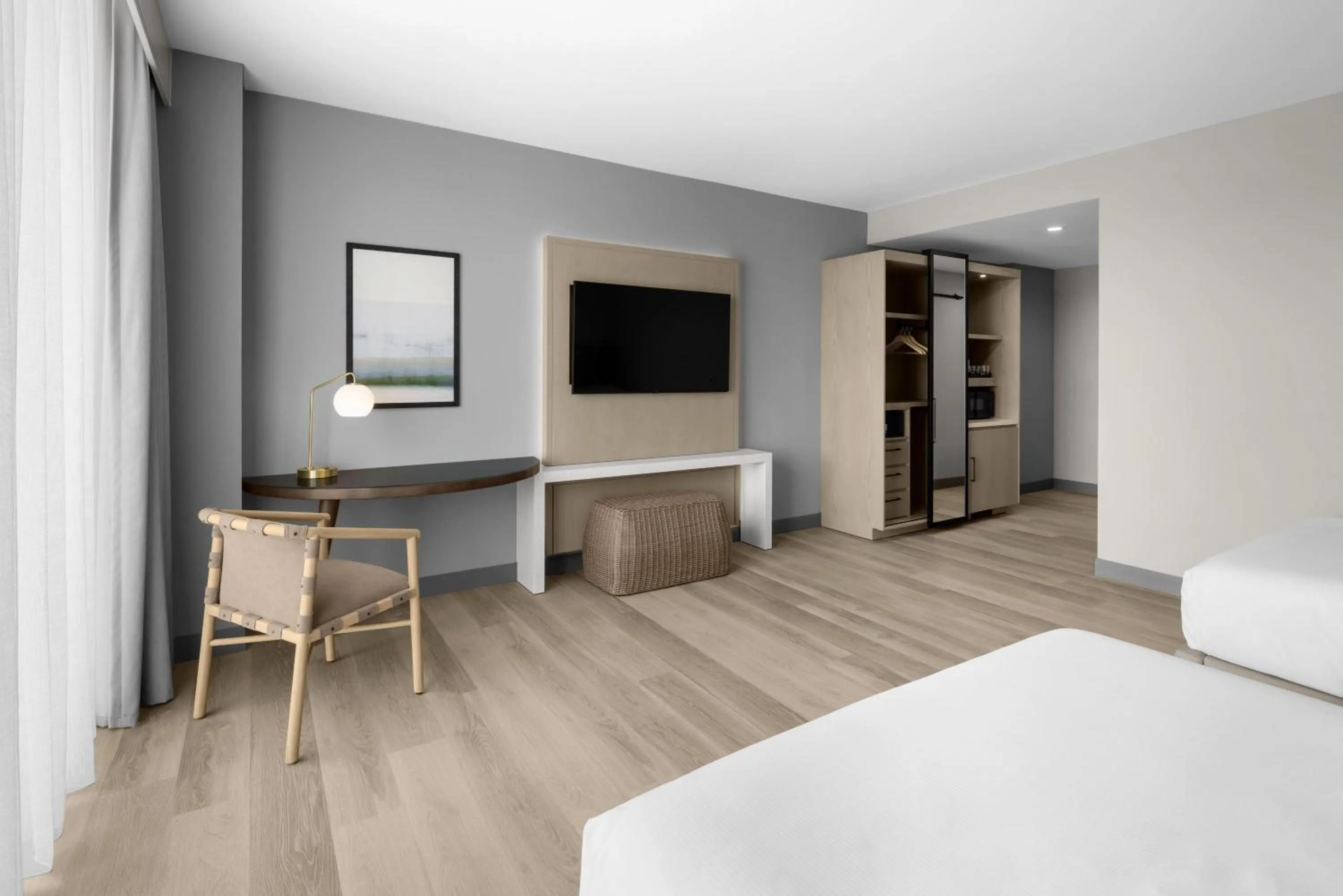 Bed in Hilton Jacksonville At Mayo Clinic