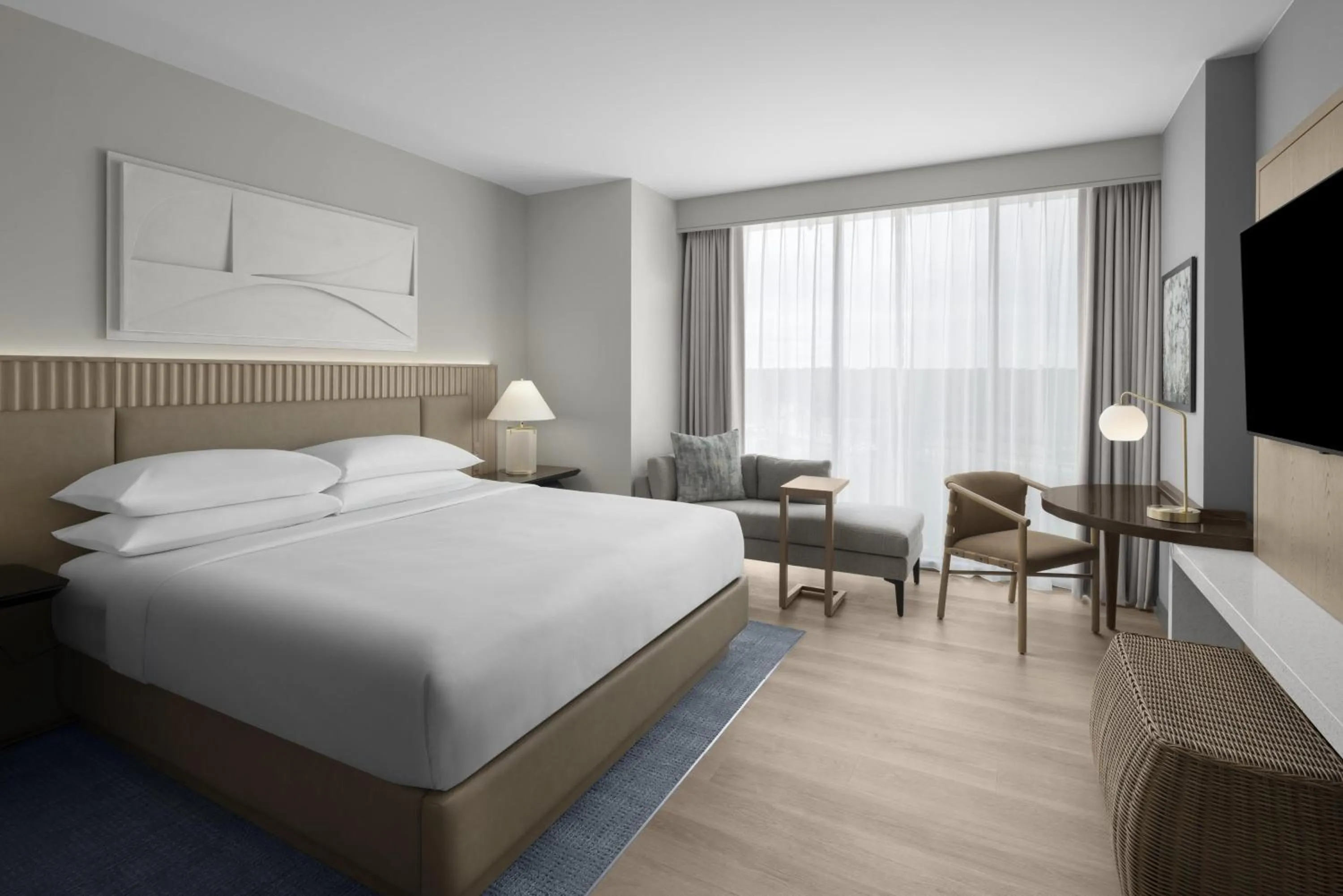 Bed in Hilton Jacksonville At Mayo Clinic