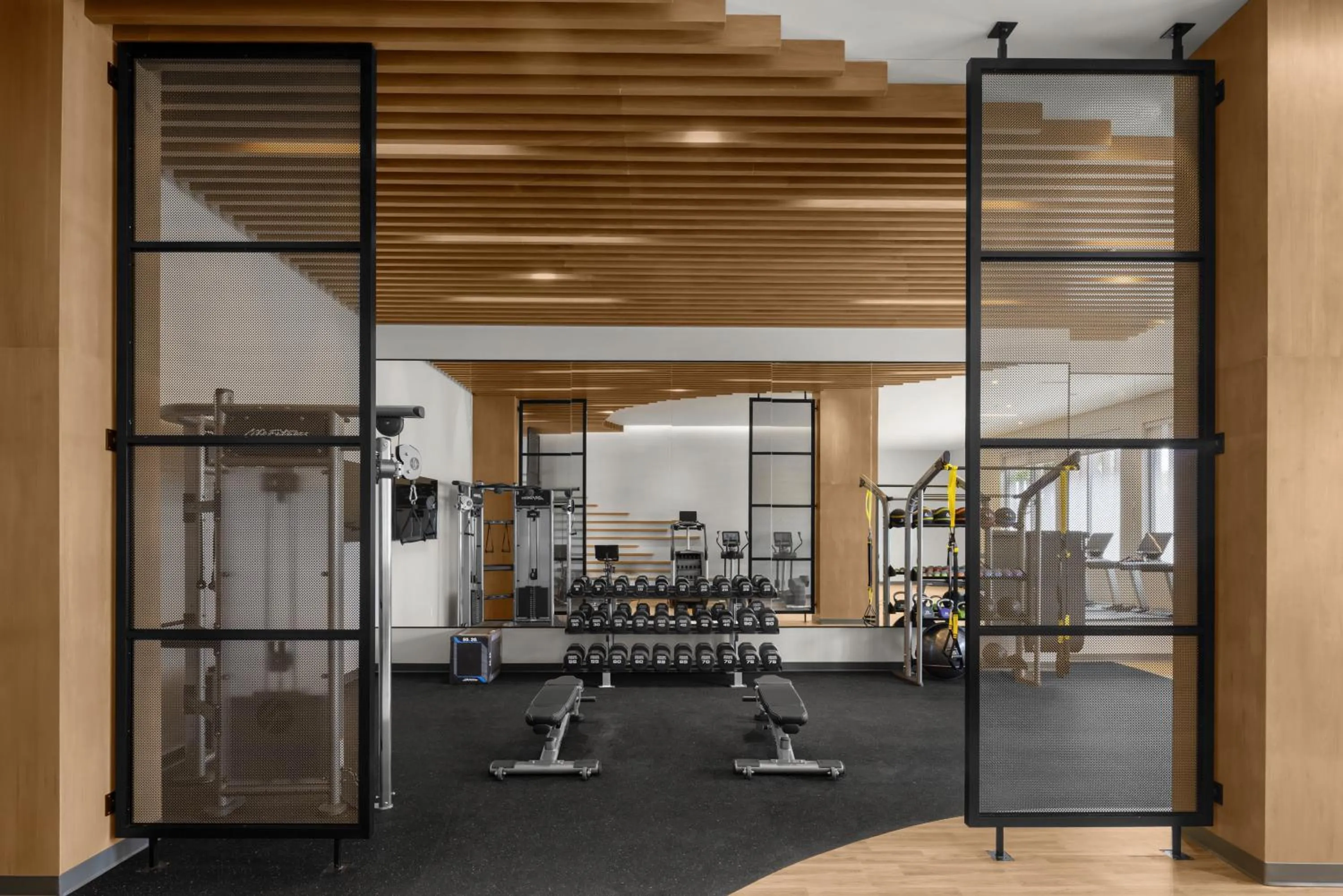 Fitness centre/facilities in Hilton Jacksonville At Mayo Clinic