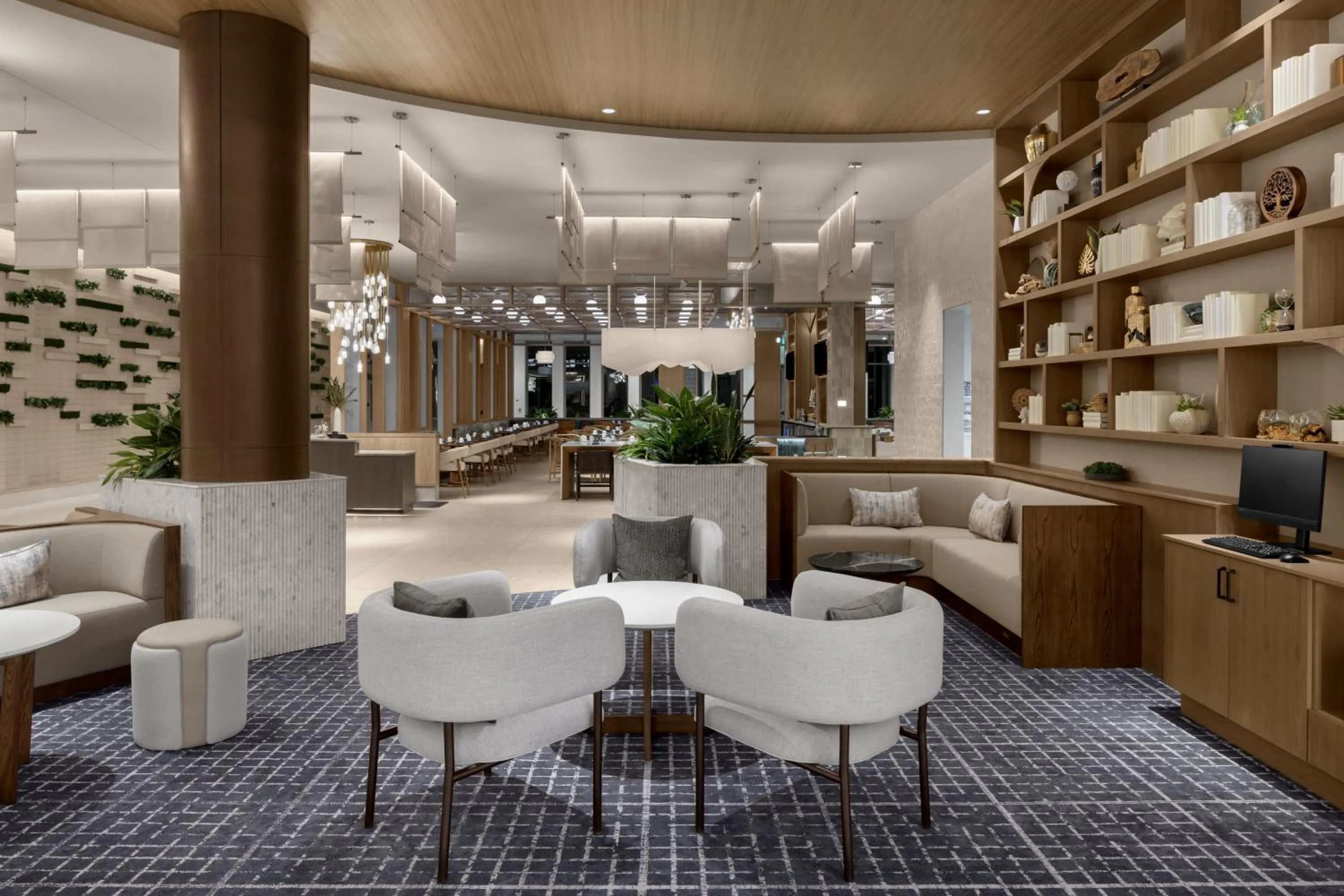 Lobby or reception in Hilton Jacksonville At Mayo Clinic