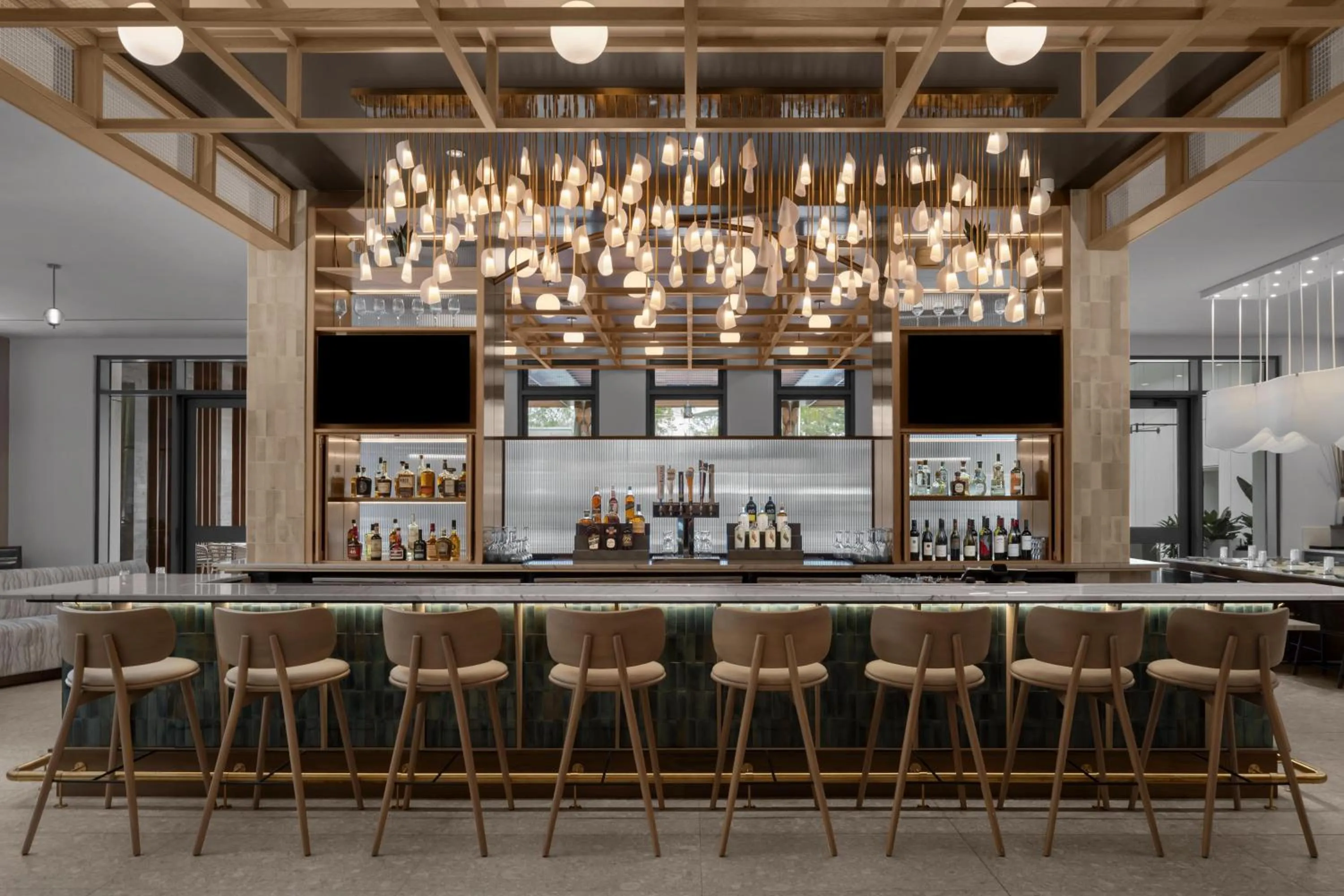 Lounge or bar in Hilton Jacksonville At Mayo Clinic