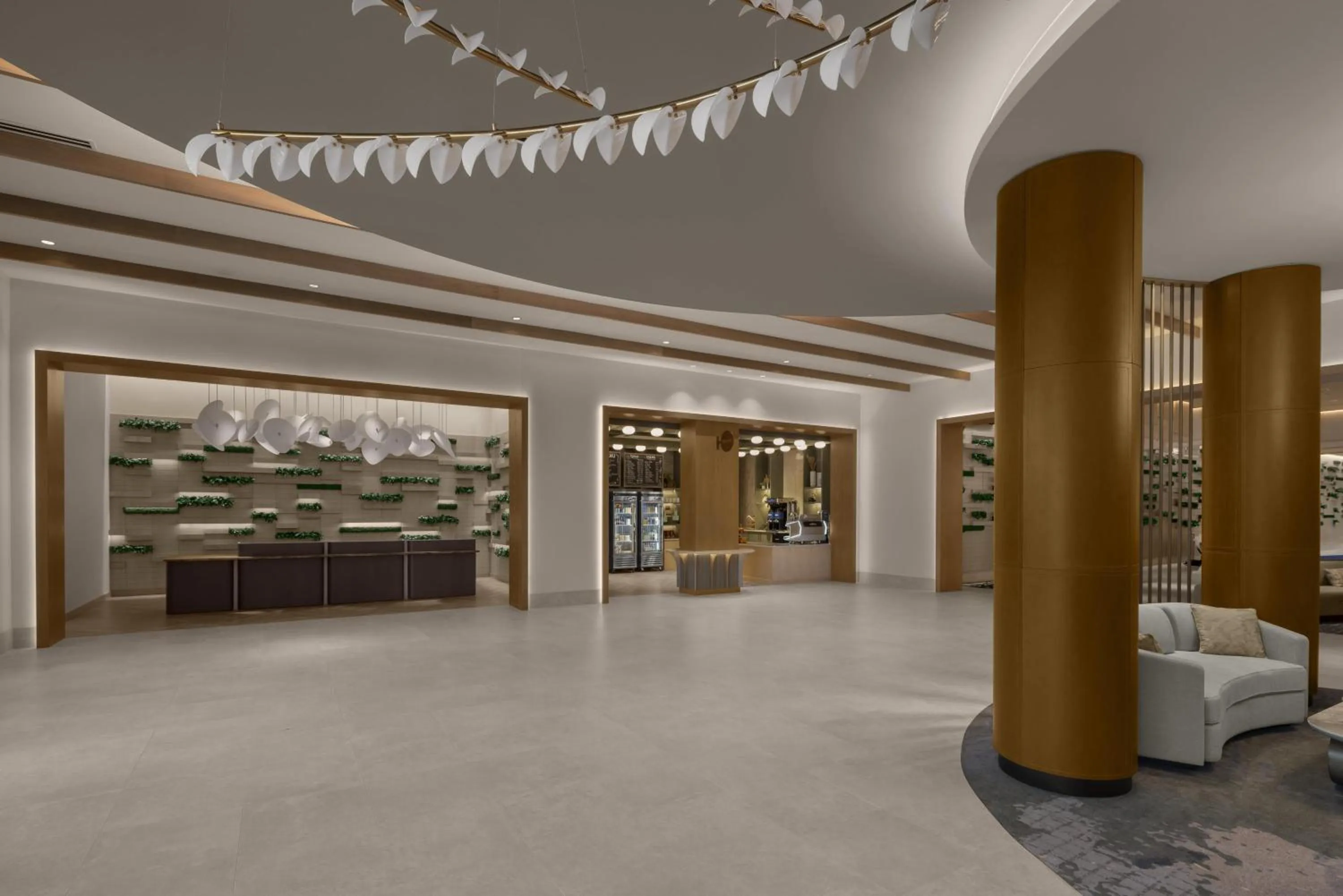 Lobby or reception in Hilton Jacksonville At Mayo Clinic