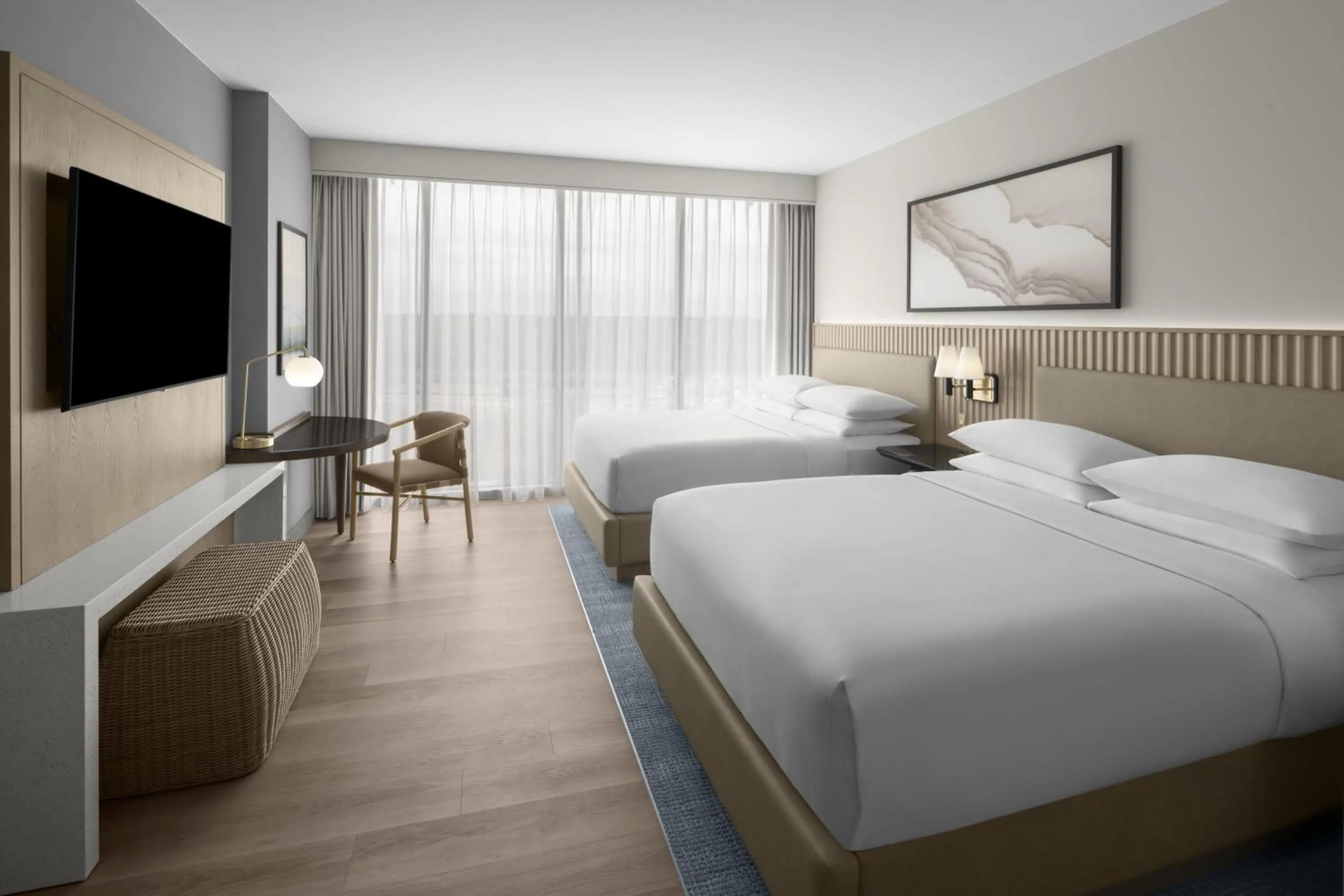 Bed in Hilton Jacksonville At Mayo Clinic