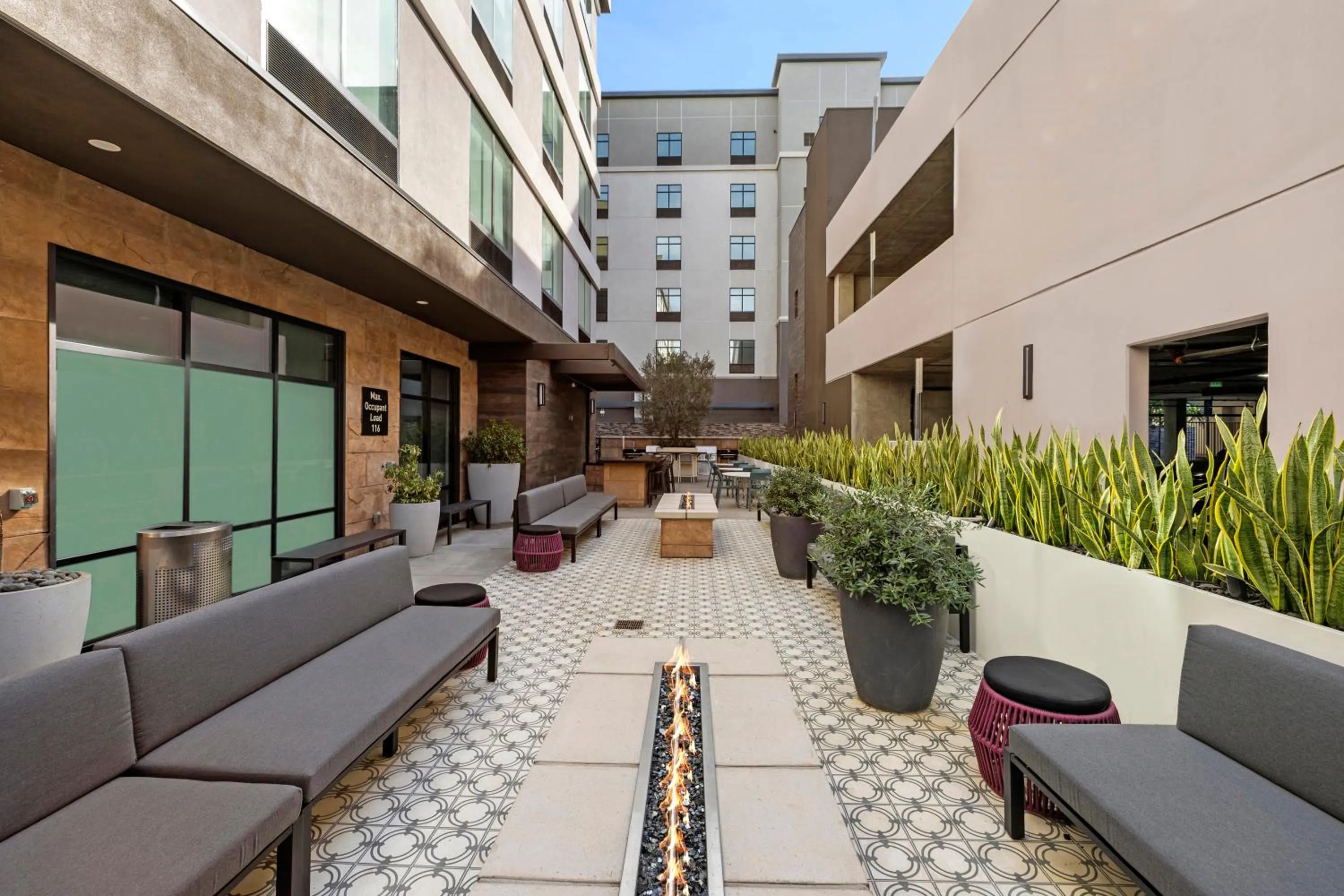 Balcony/Terrace in Home2 Suites By Hilton Riverside Downtown