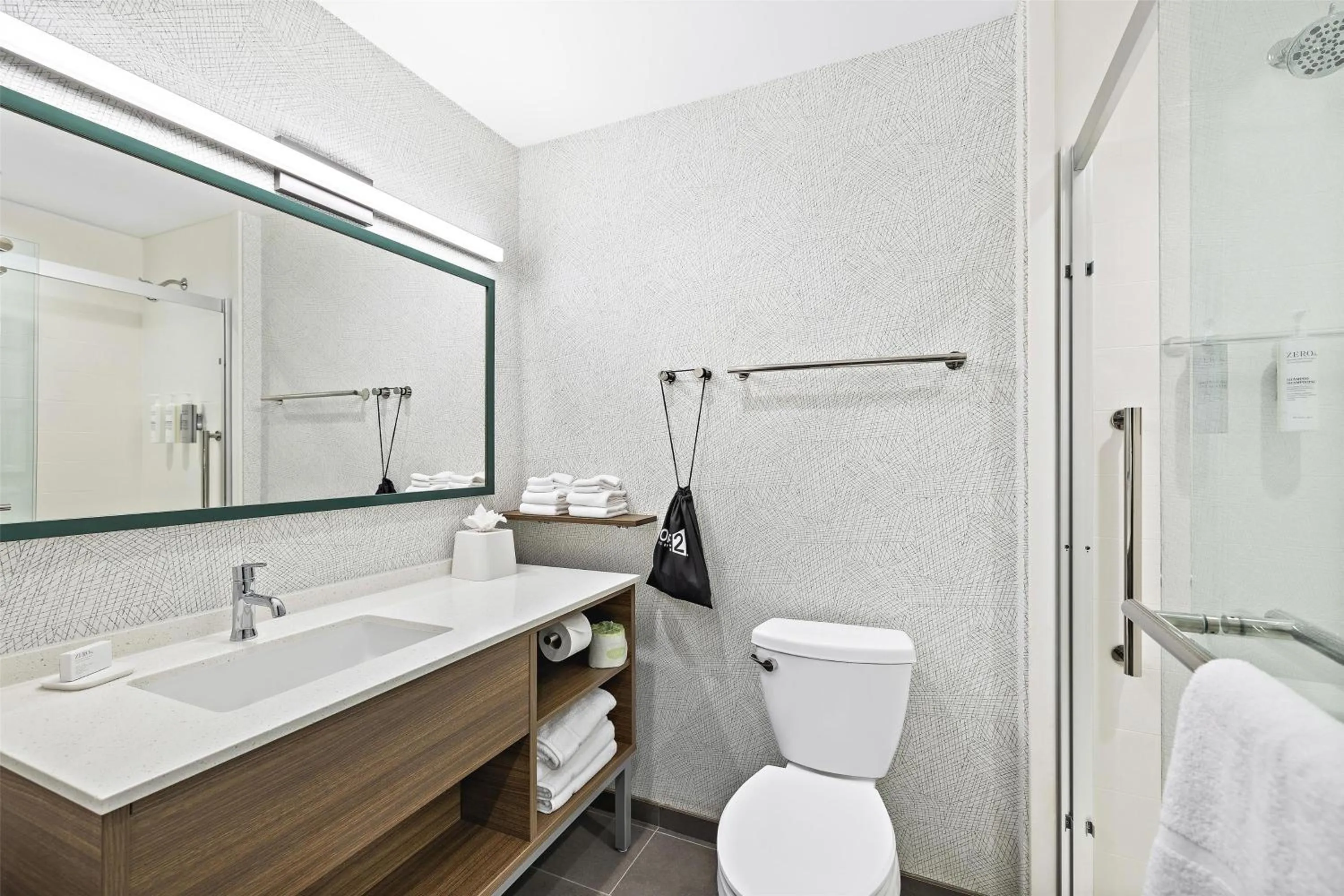 Bathroom in Home2 Suites By Hilton Riverside Downtown