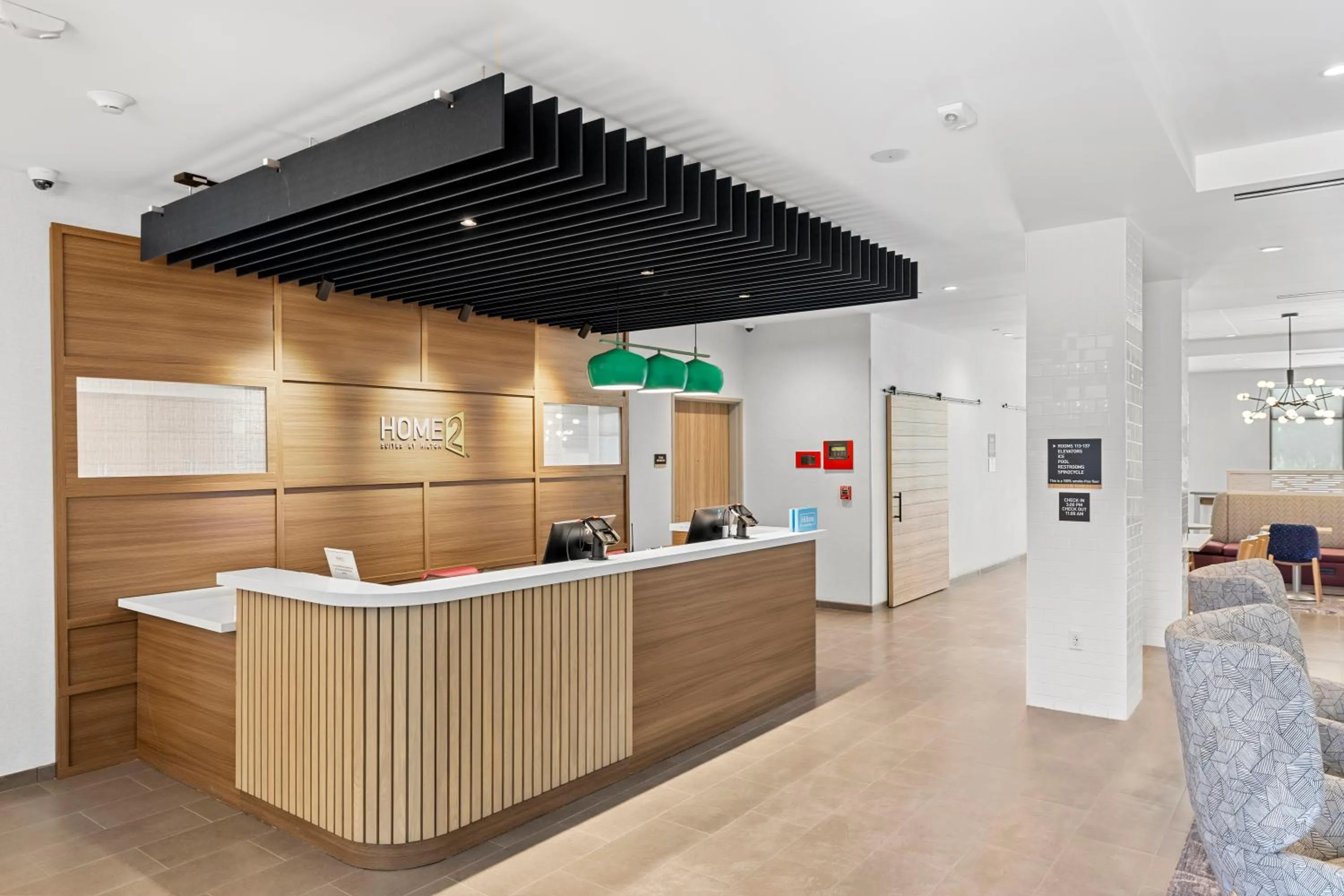 Lobby or reception in Home2 Suites By Hilton Riverside Downtown