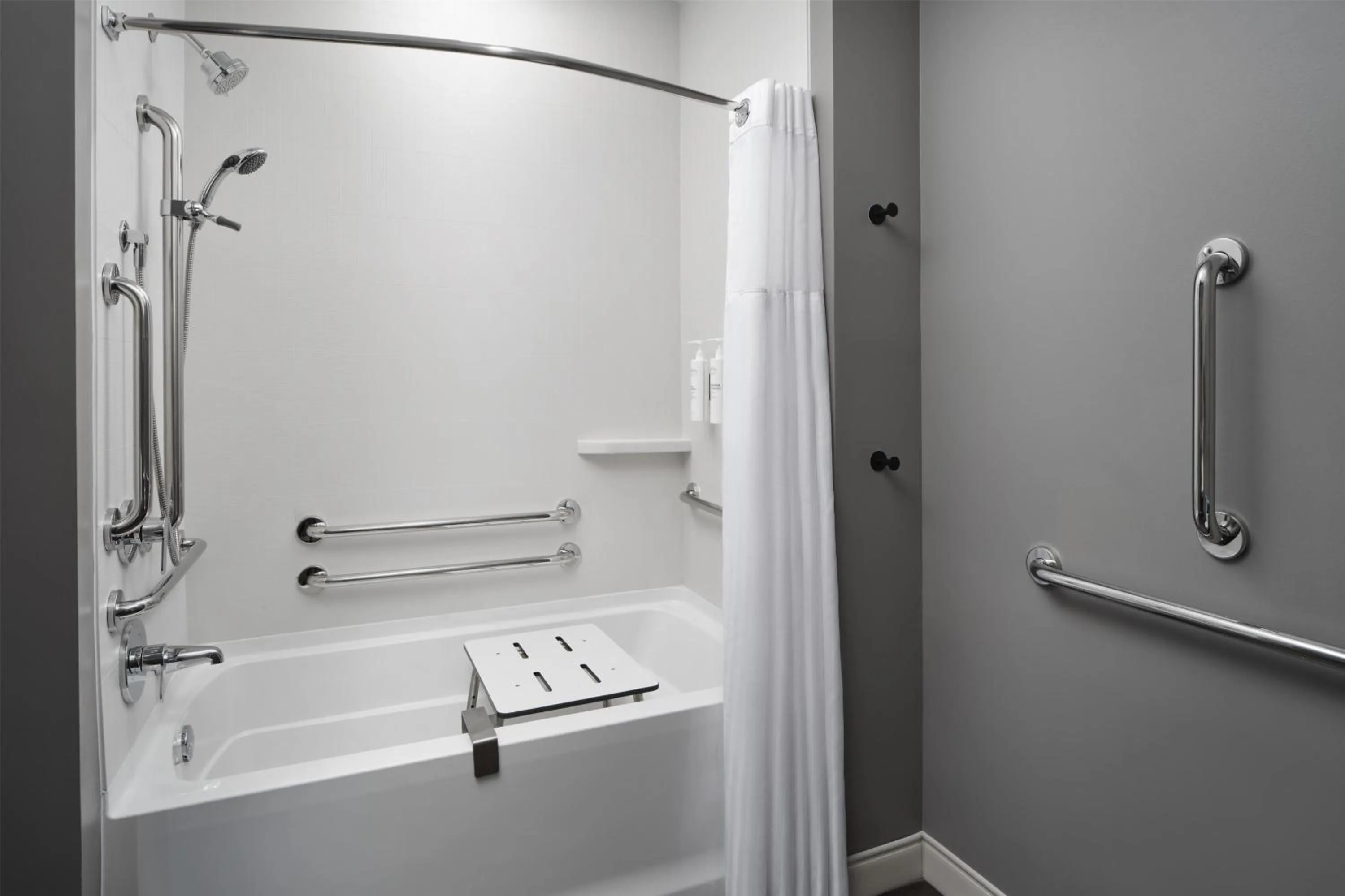 Bathroom in LivSmart Studios By Hilton Tullahoma