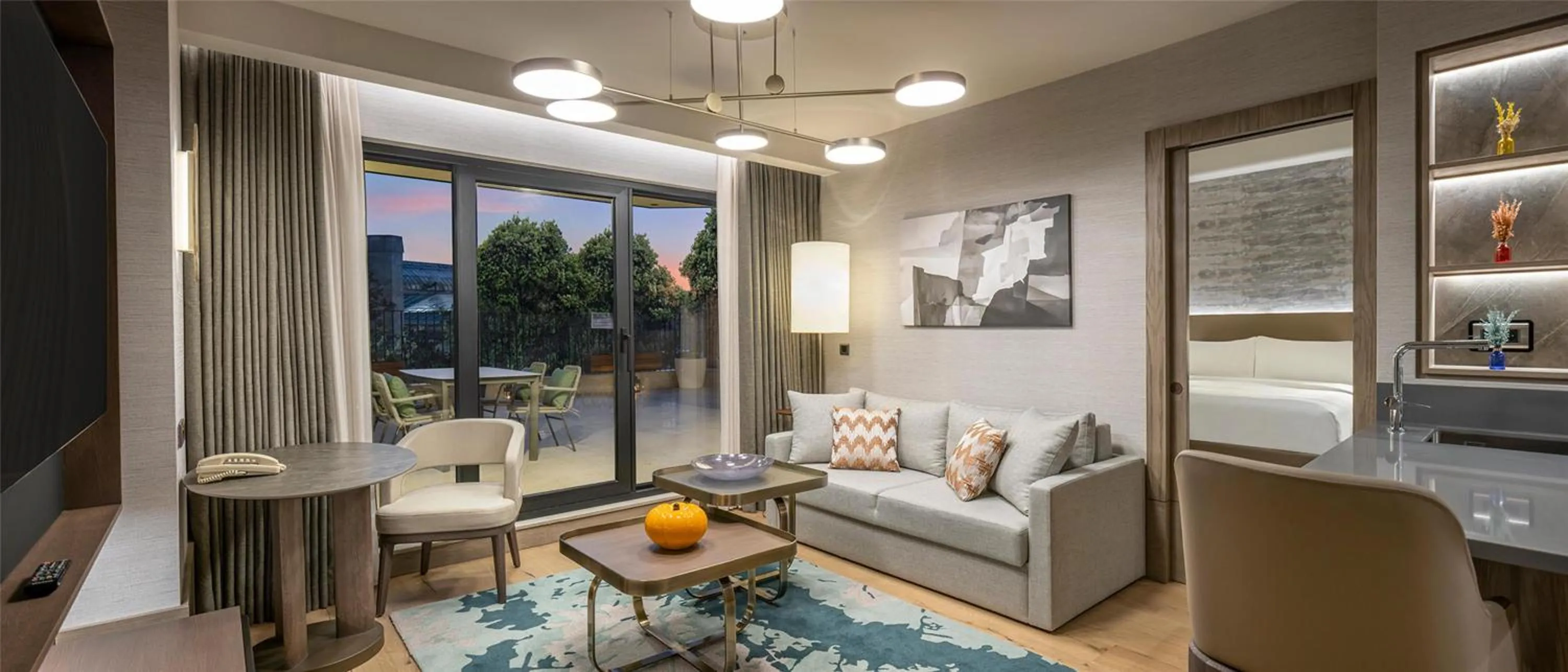 Living room in Ankara HiltonSA