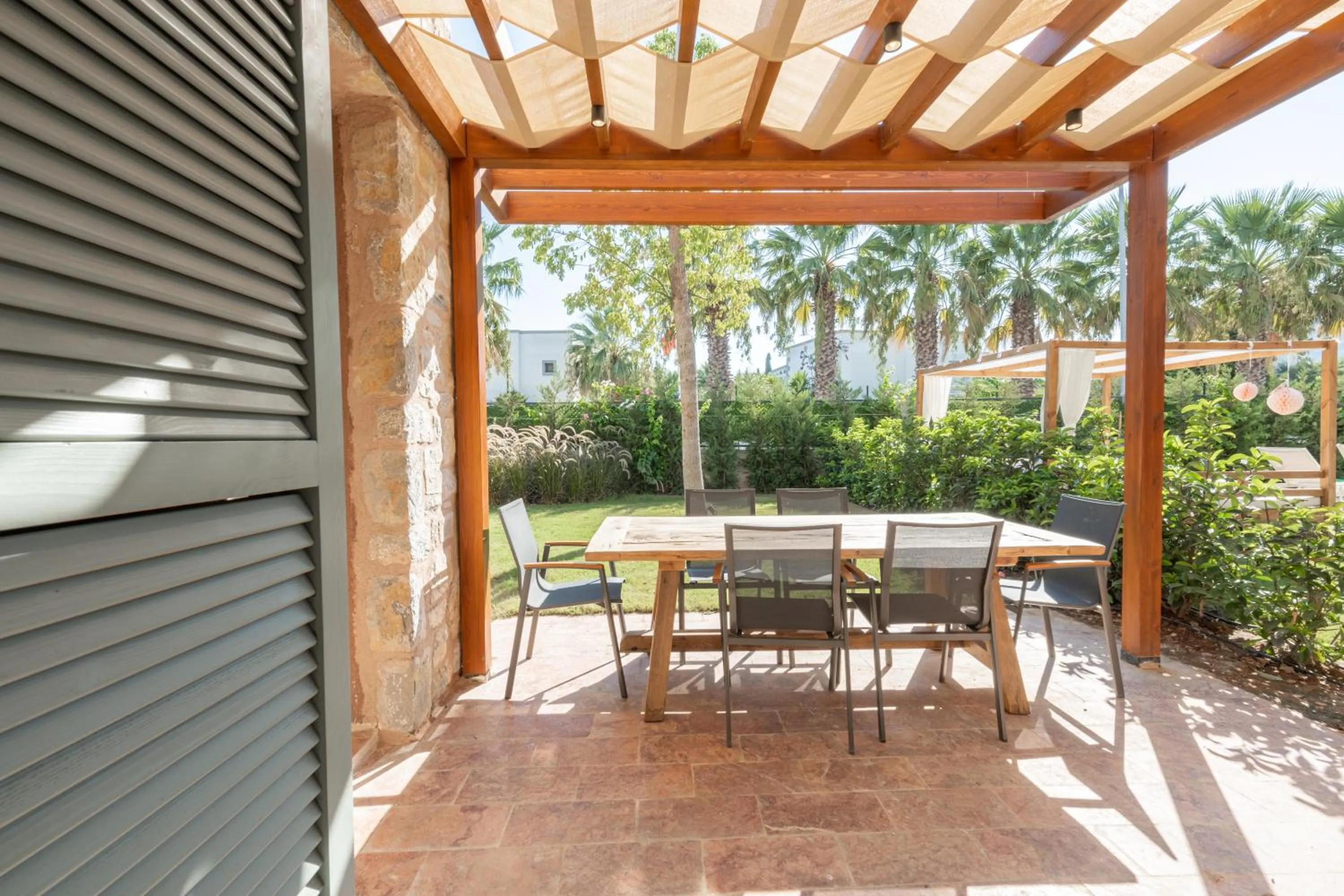 Patio in Mimosa Mansions