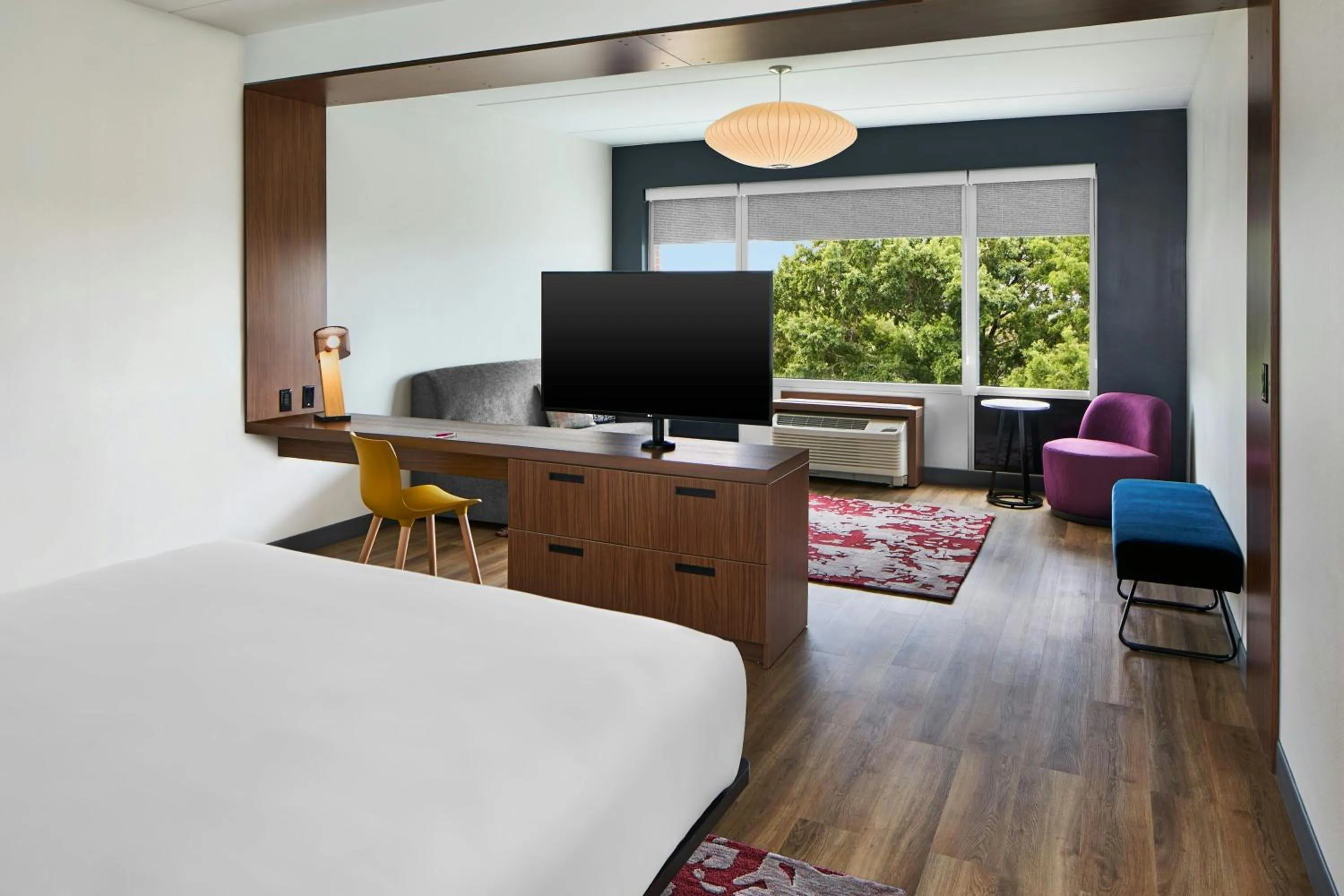 Bedroom, Bed in Aloft Raleigh