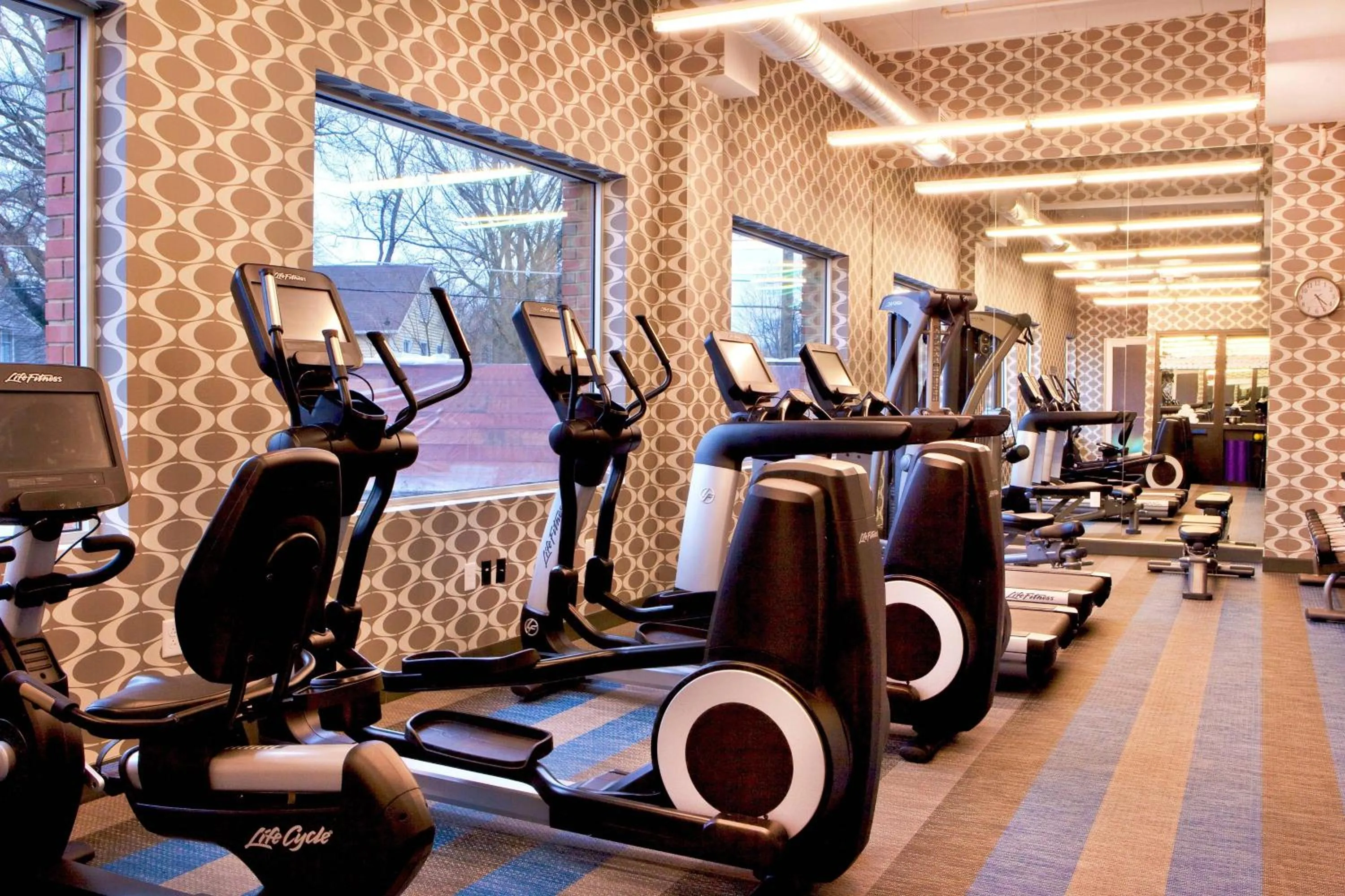 Fitness centre/facilities in Aloft Raleigh