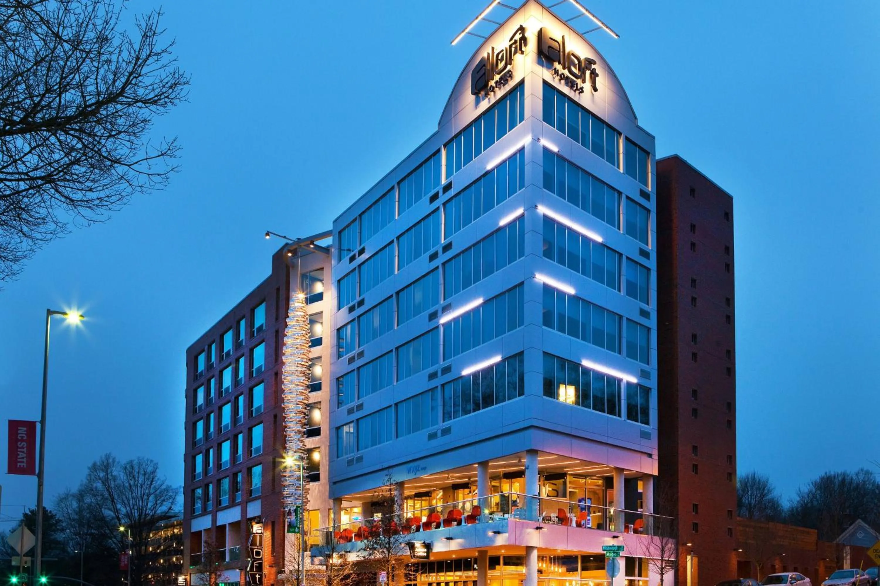 Property building in Aloft Raleigh