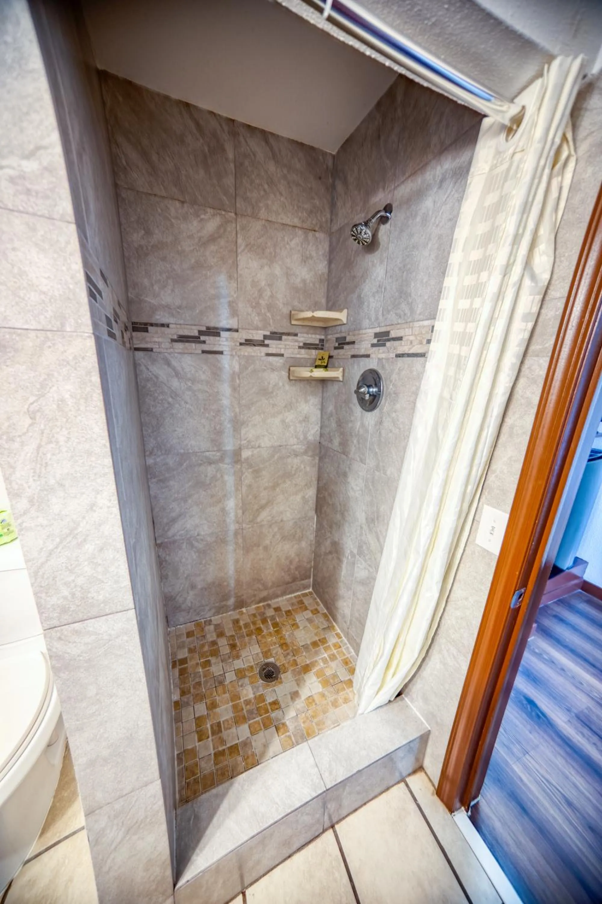 Shower in Budget Inn