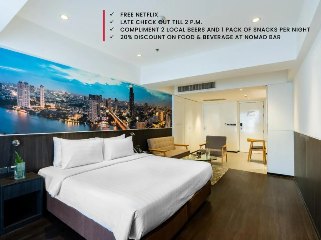 Bedroom, Bed in Galleria 12 Sukhumvit Bangkok by Compass Hospitality