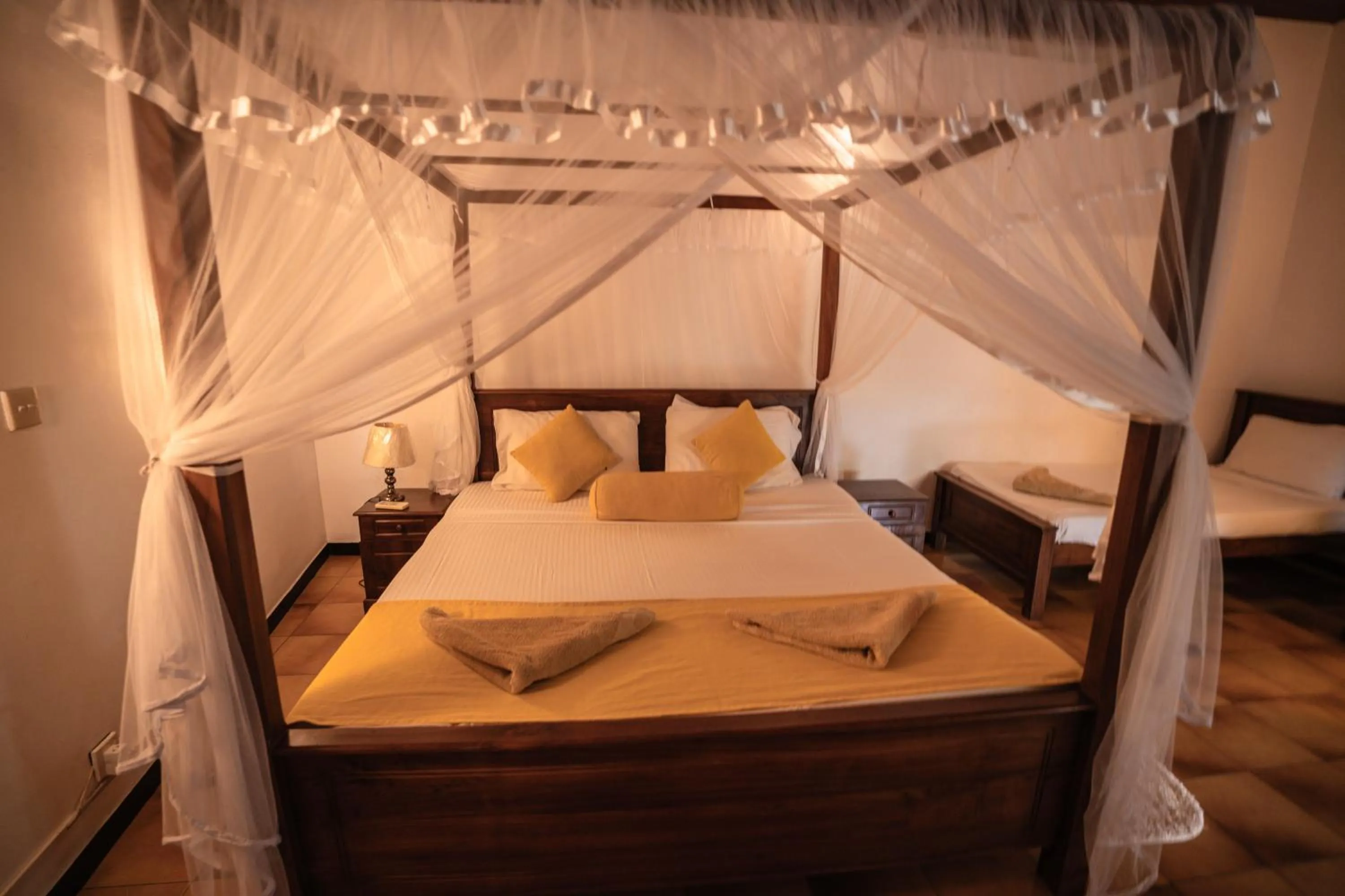 Bed in Sunset Fort Galle