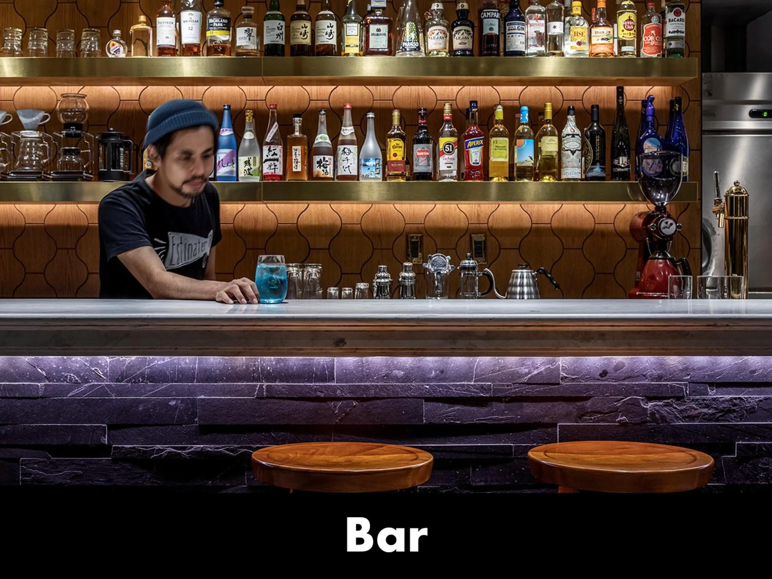 Lounge or bar in Estinate Hotel Naha