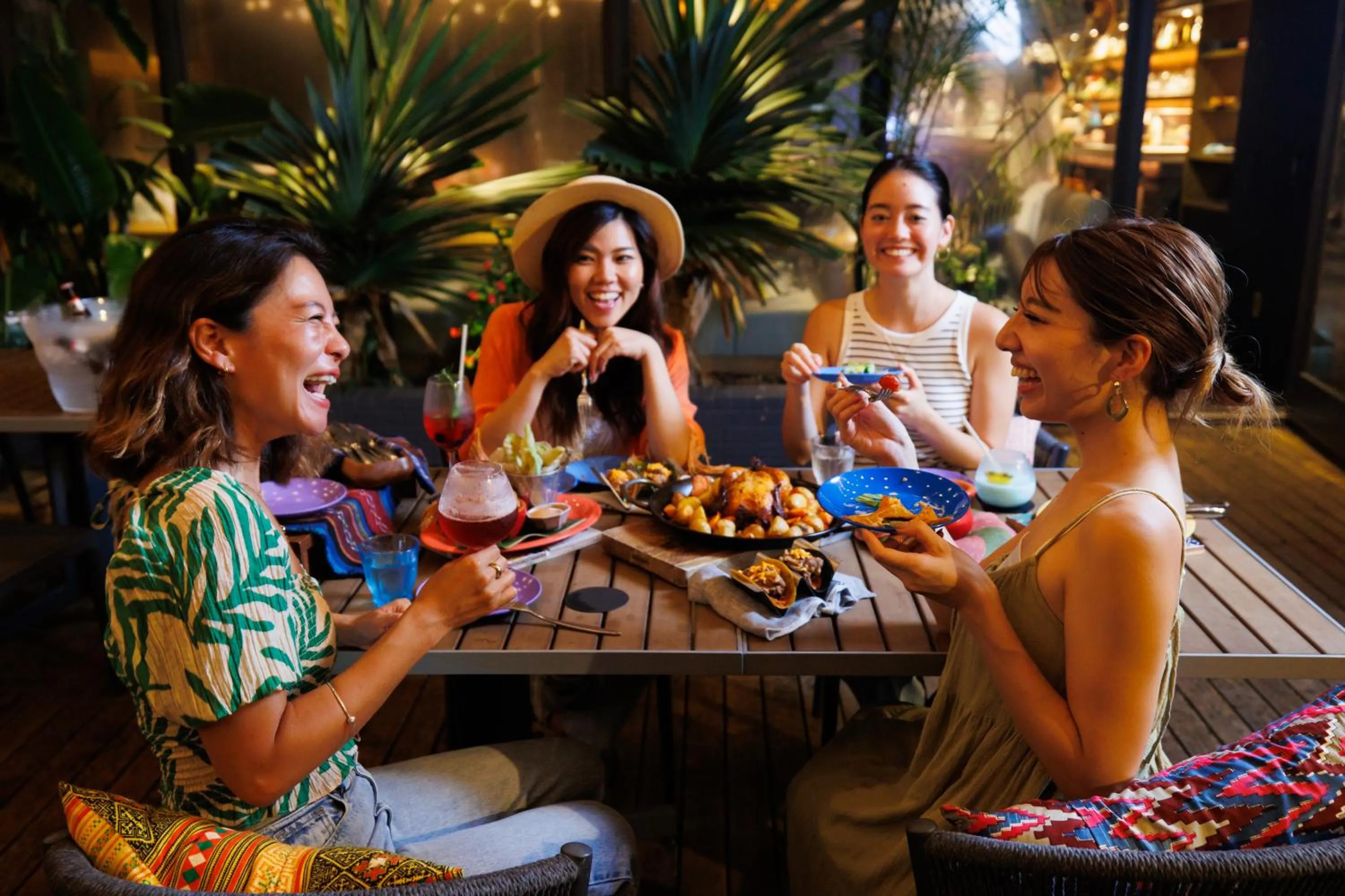 BBQ facilities in Estinate Hotel Naha