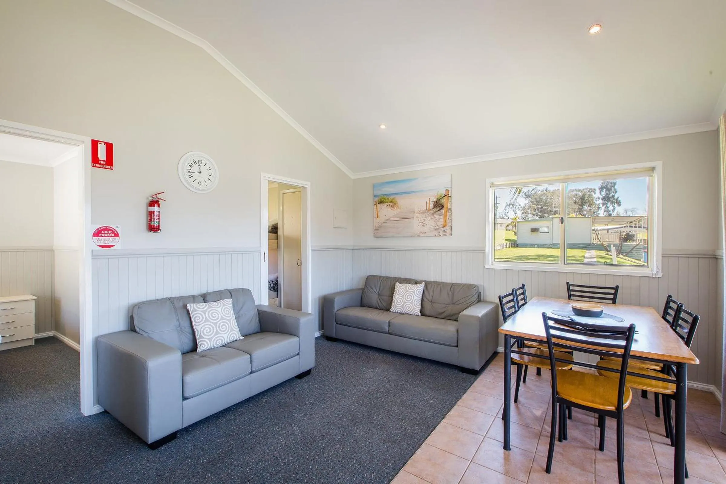 Living room in Discovery Parks - Lake Hume, New South Wales