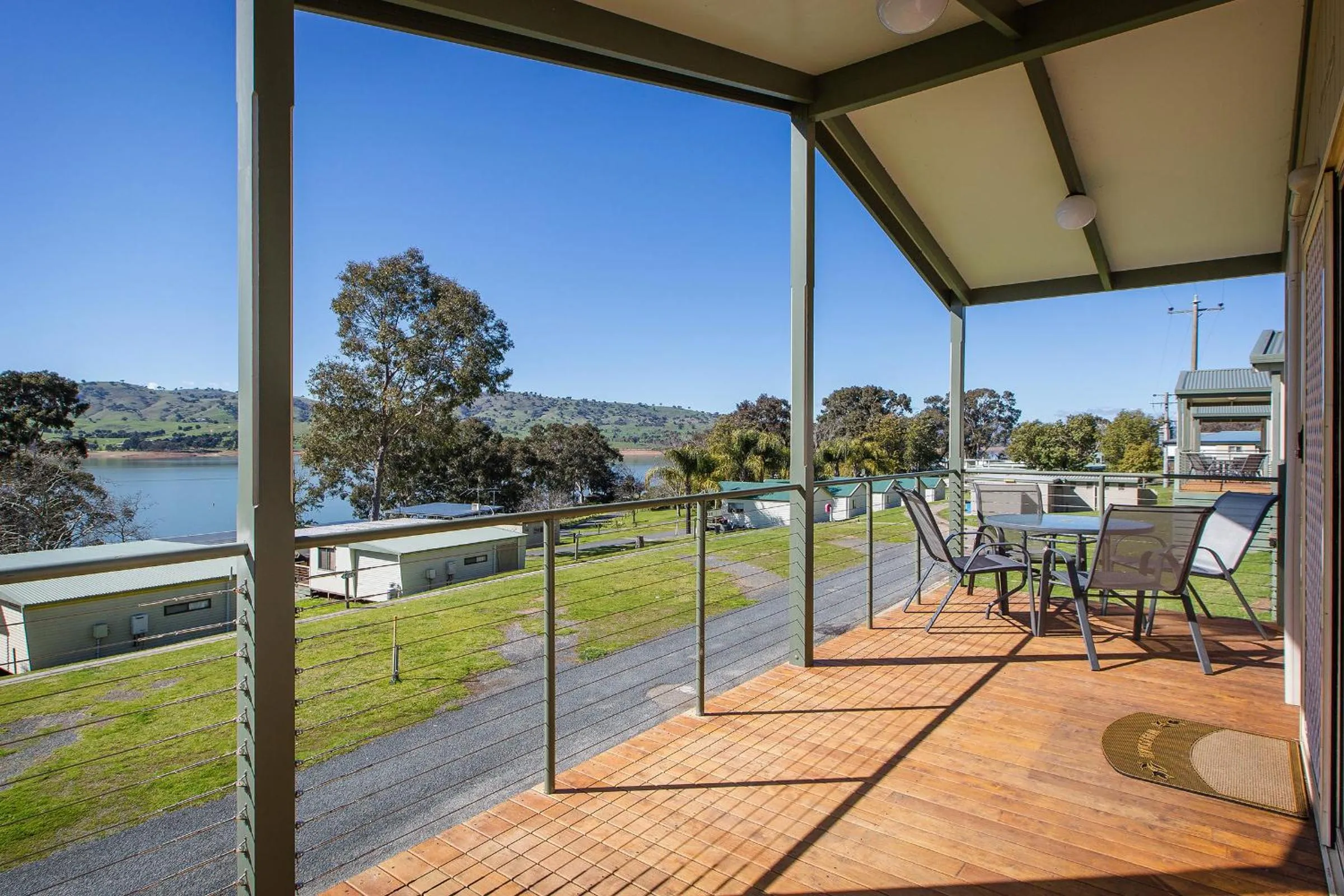 Balcony/Terrace in Discovery Parks - Lake Hume, New South Wales