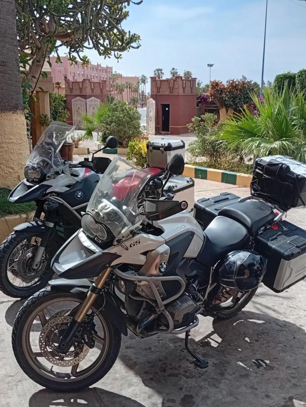 Parking in Hotel Tiznit