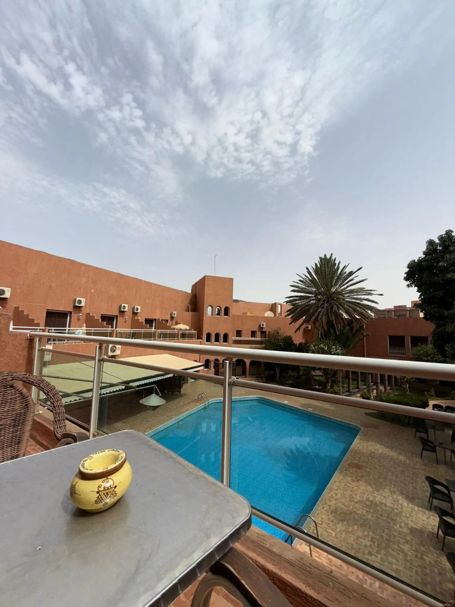 Balcony/Terrace in Hotel Tiznit