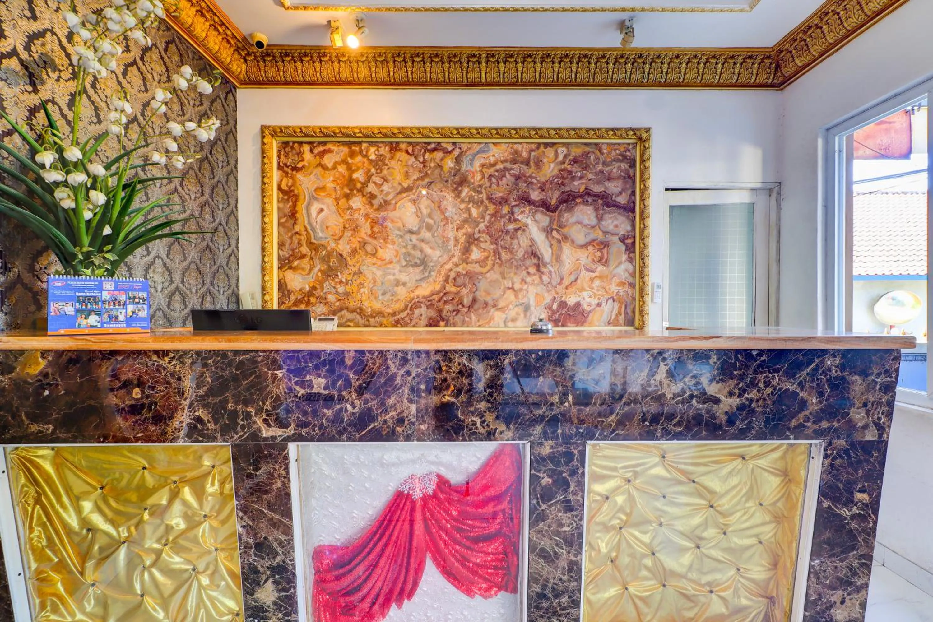 Lobby or reception in Hotel O My Home@Bali