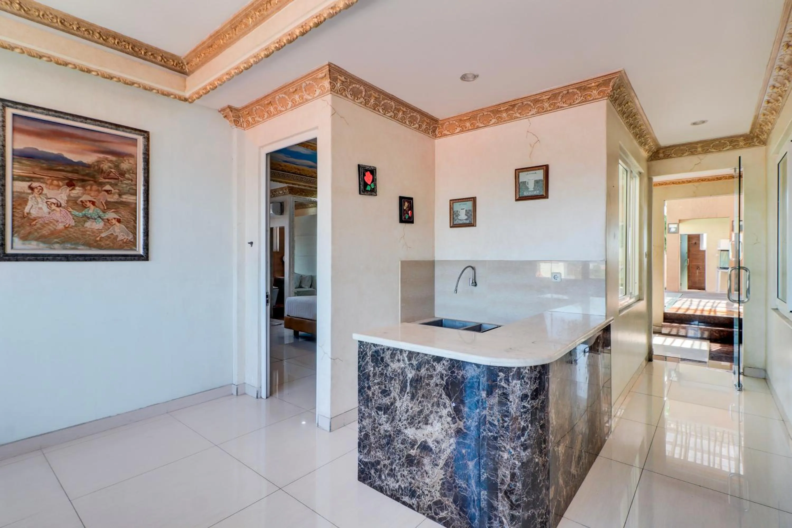 Area and facilities in Hotel O My Home@Bali