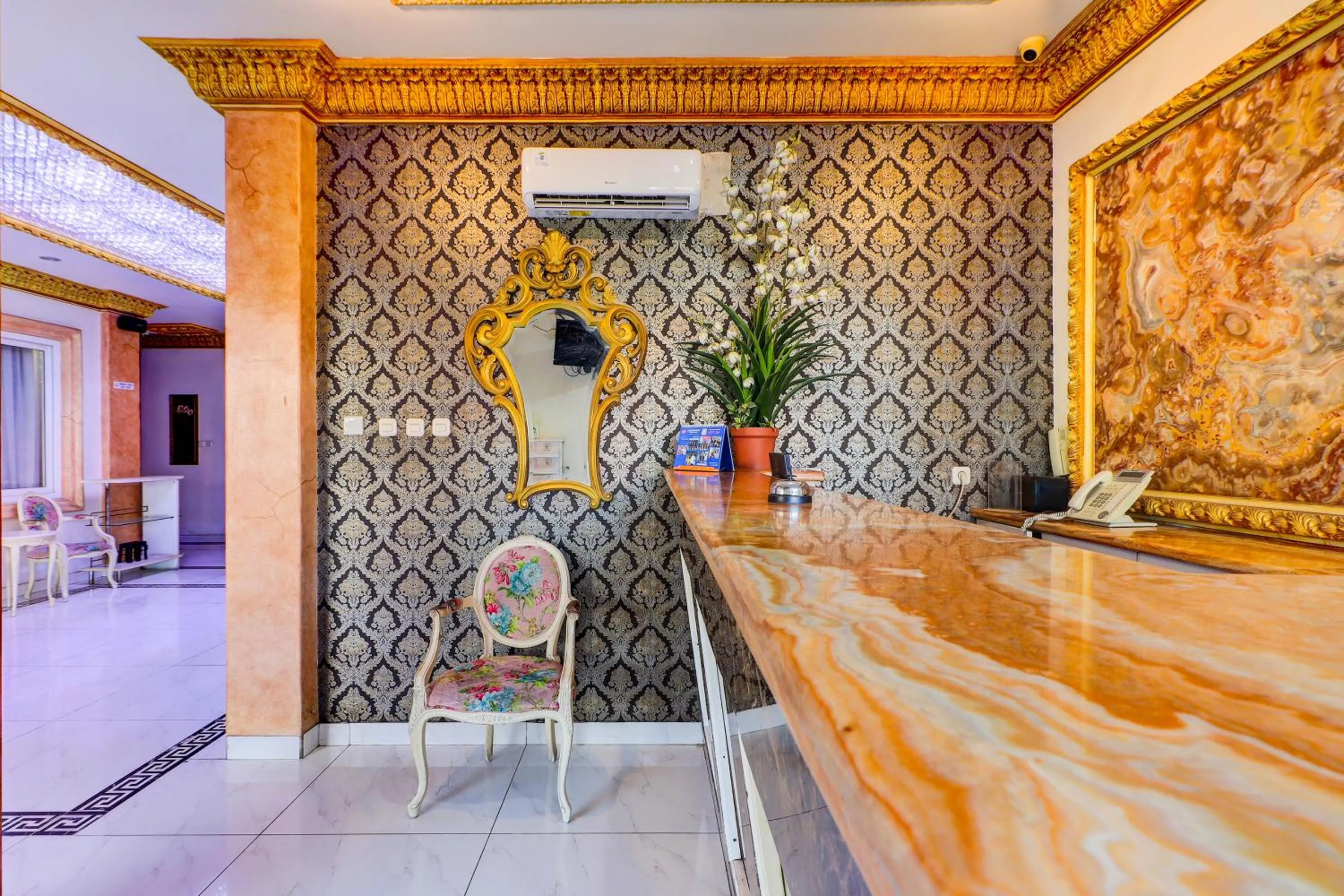 Lobby or reception in Hotel O My Home@Bali