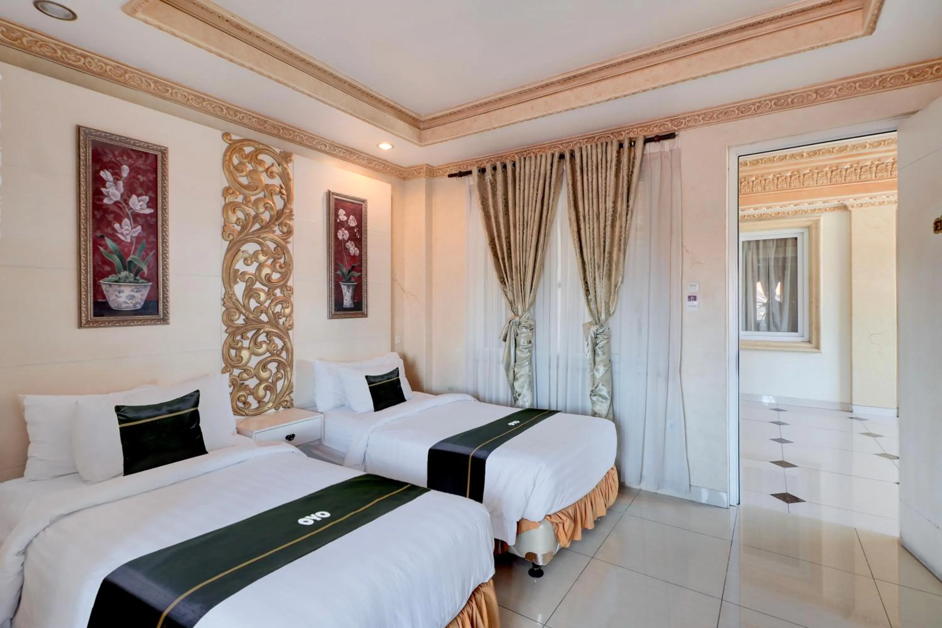 Bedroom, Bed in Hotel O My Home@Bali