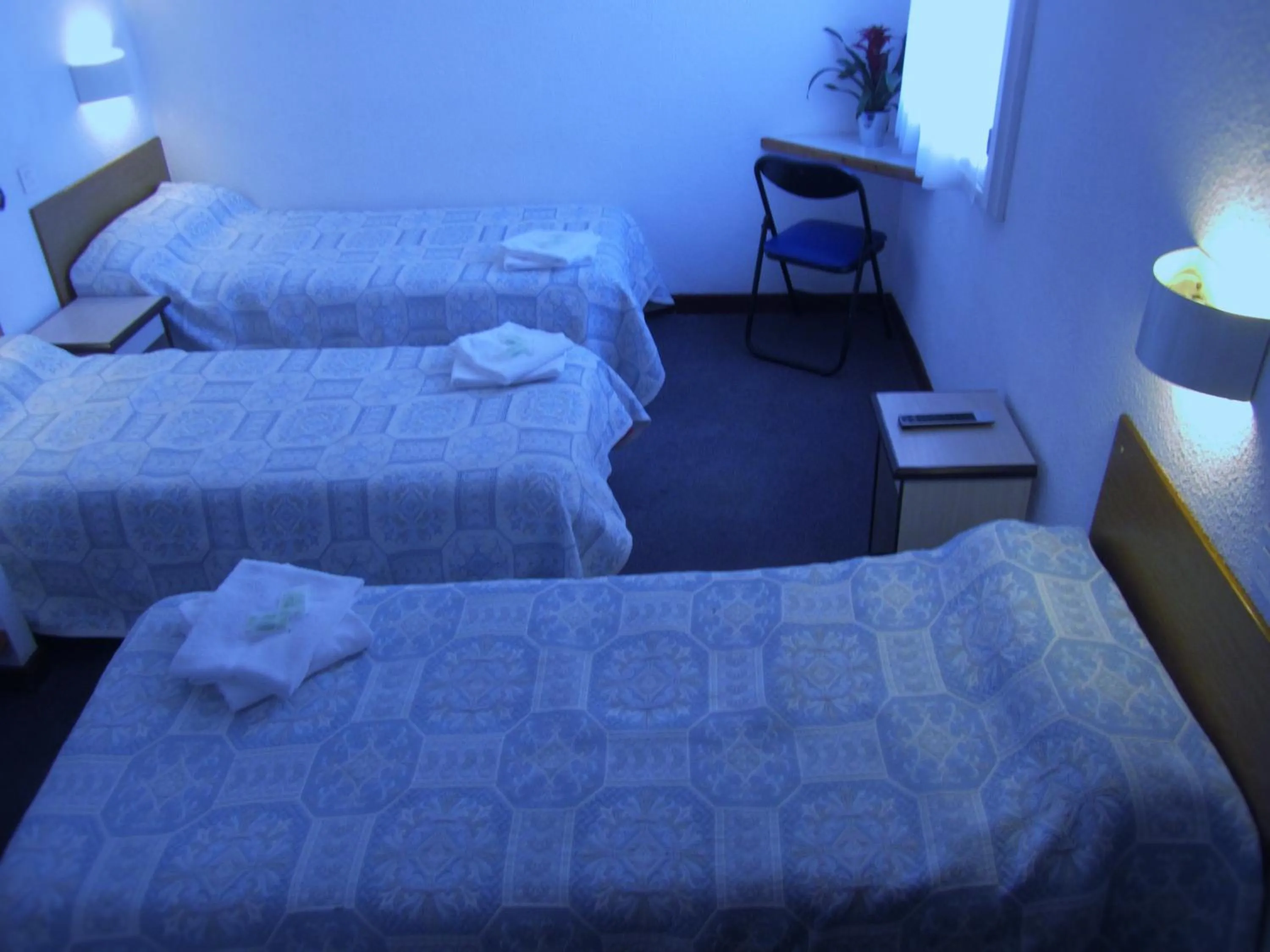 Bed in Hôtel Duchesse Anne