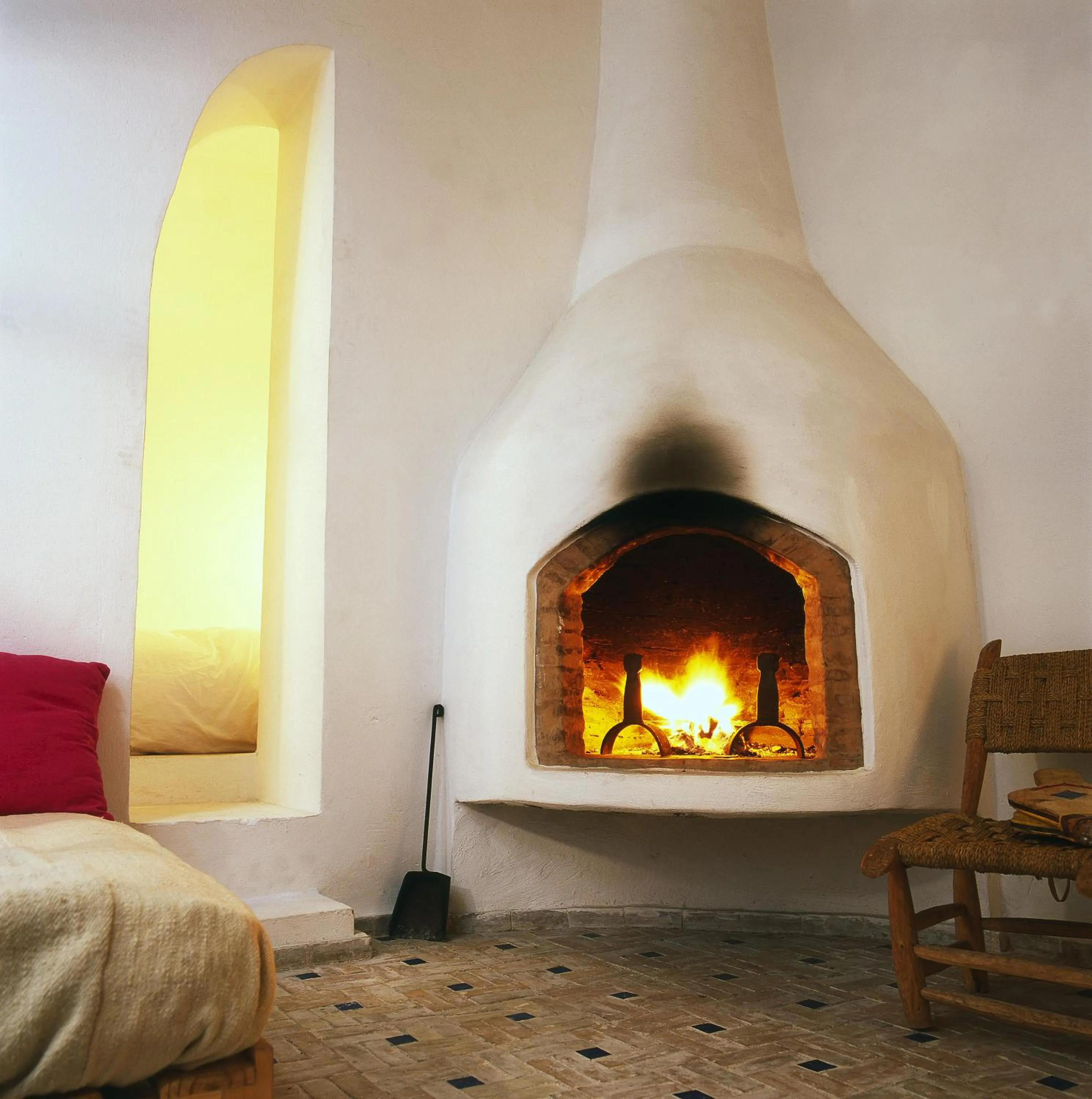 Decorative detail in Dar Lazuli Bed & Breakfast