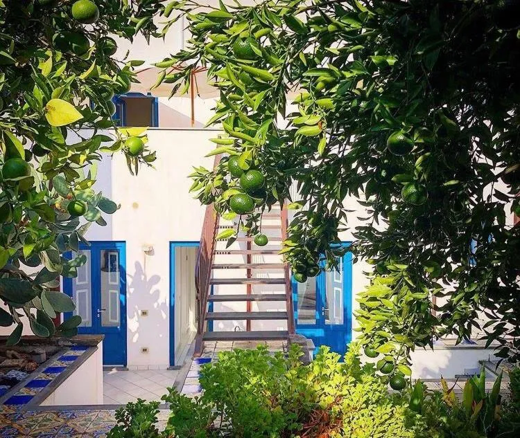 Garden in Punta Sallustro Lipari