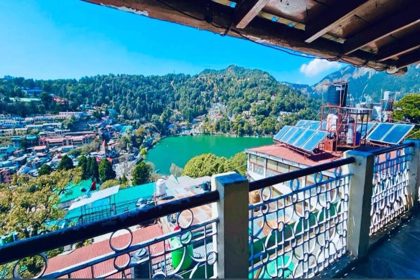Balcony/Terrace in Hill & Lake View Nainital