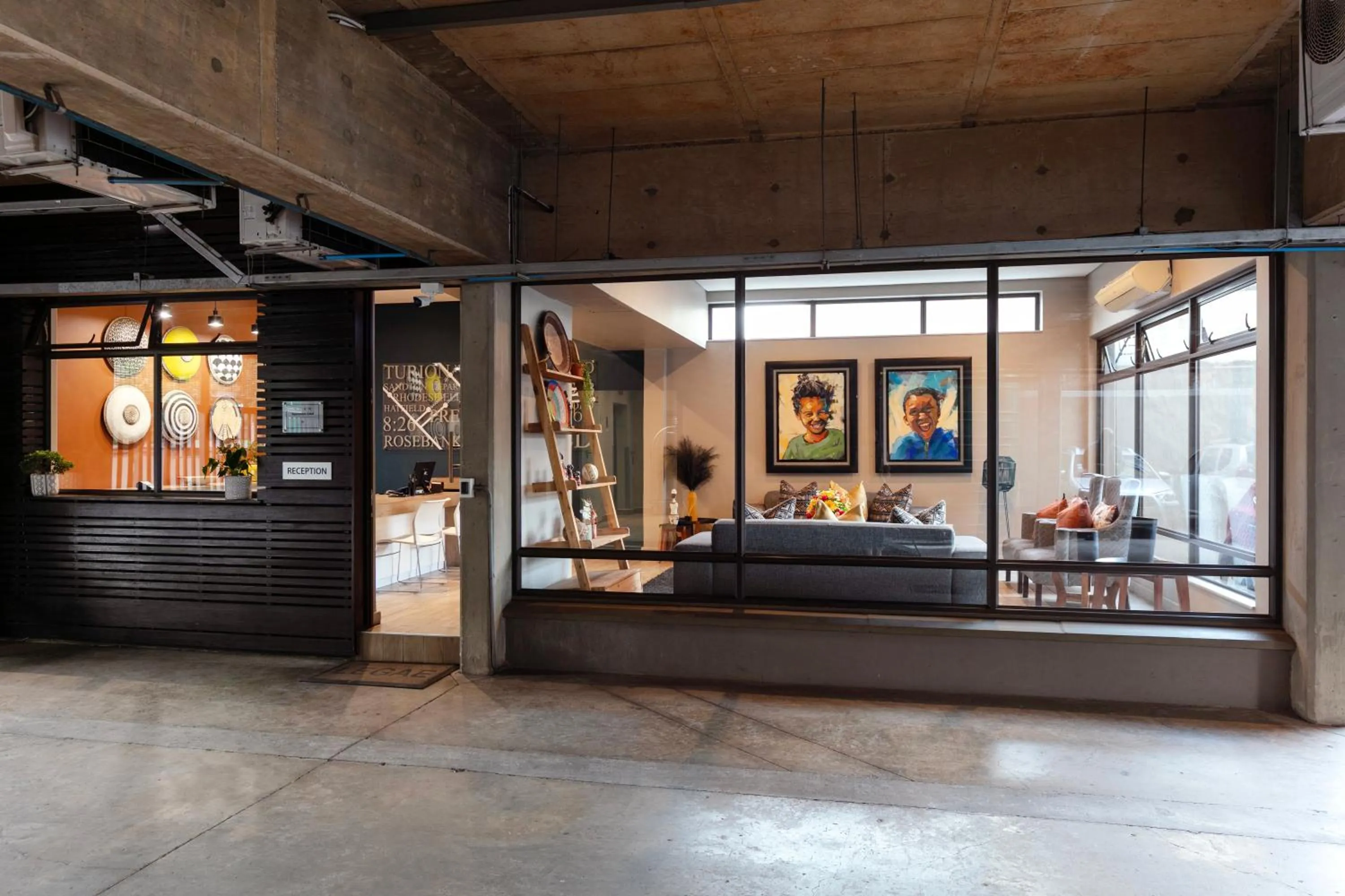 Lobby or reception in Akanani Apartments