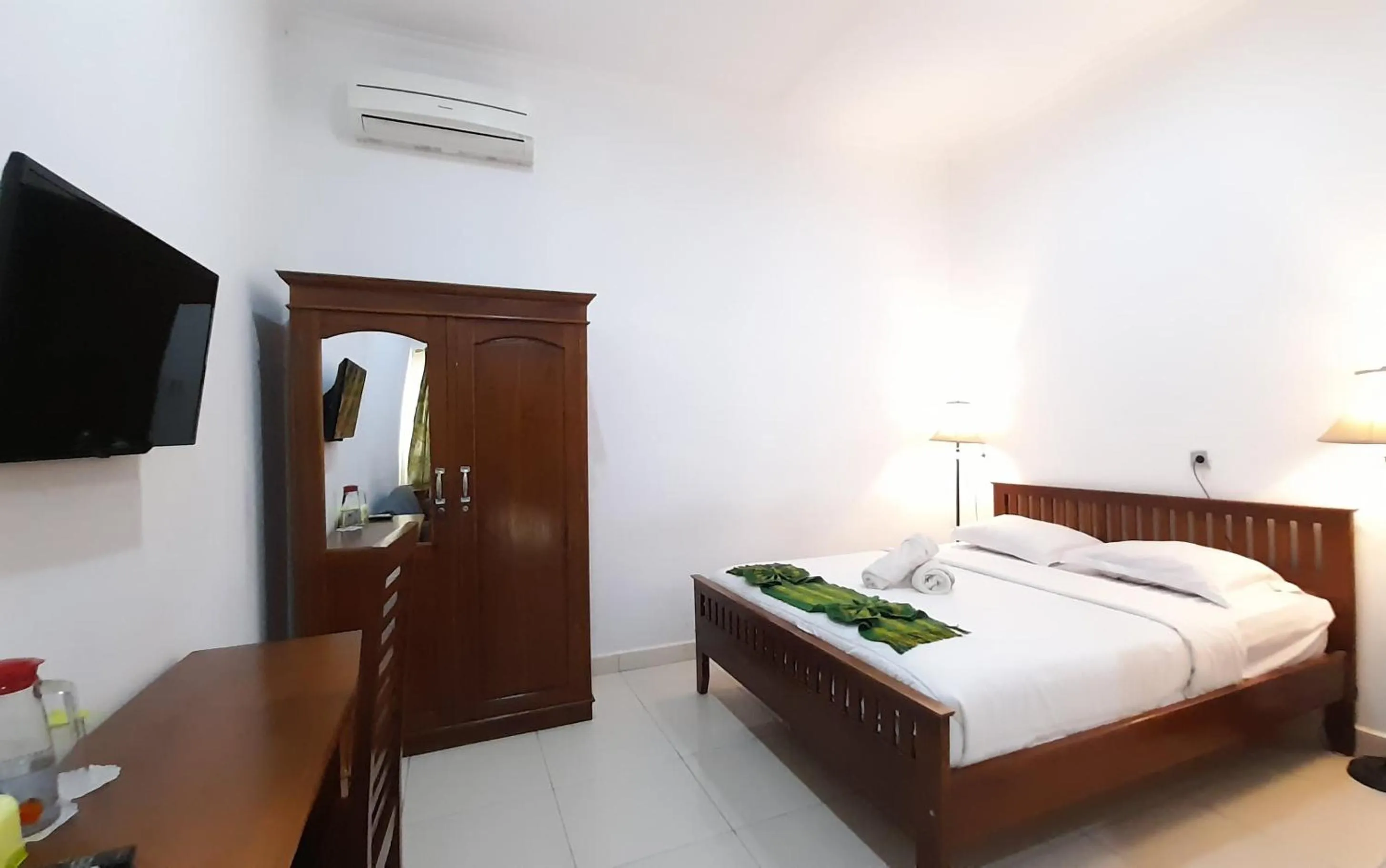 Bed in Hotel Green Prundi