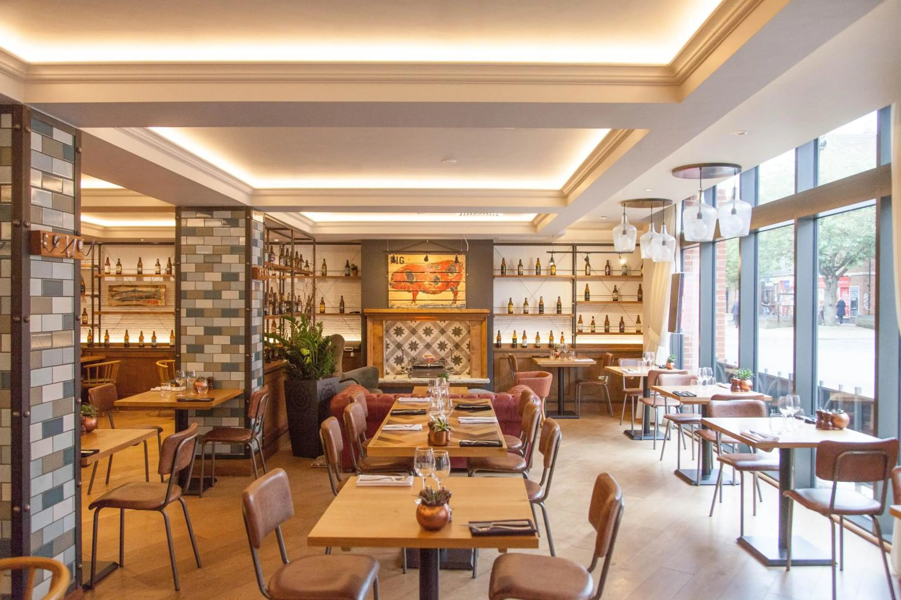 Restaurant/places to eat in Hotel Indigo York by IHG