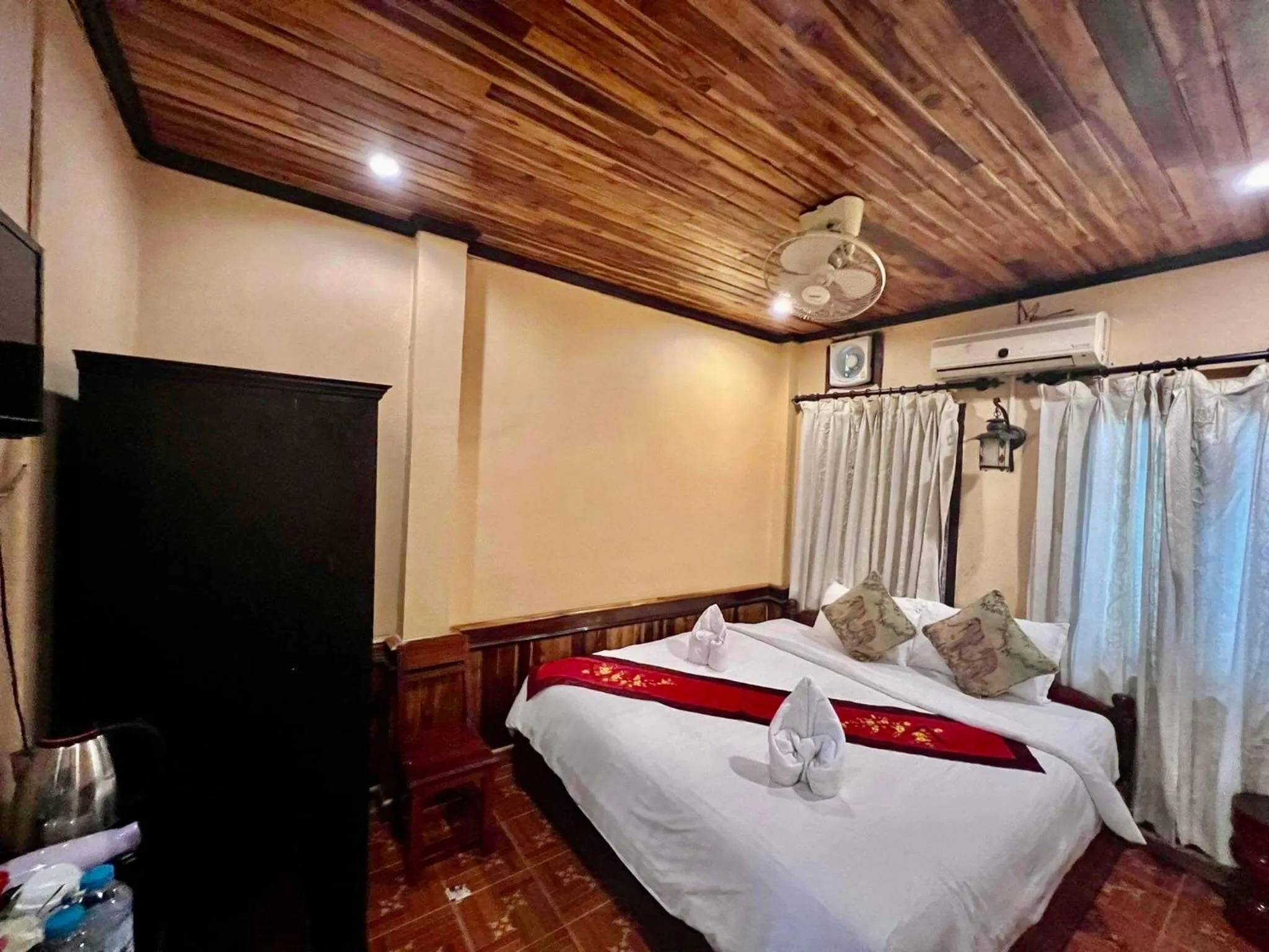 Bed in Nocknoy Lanexang Guest House